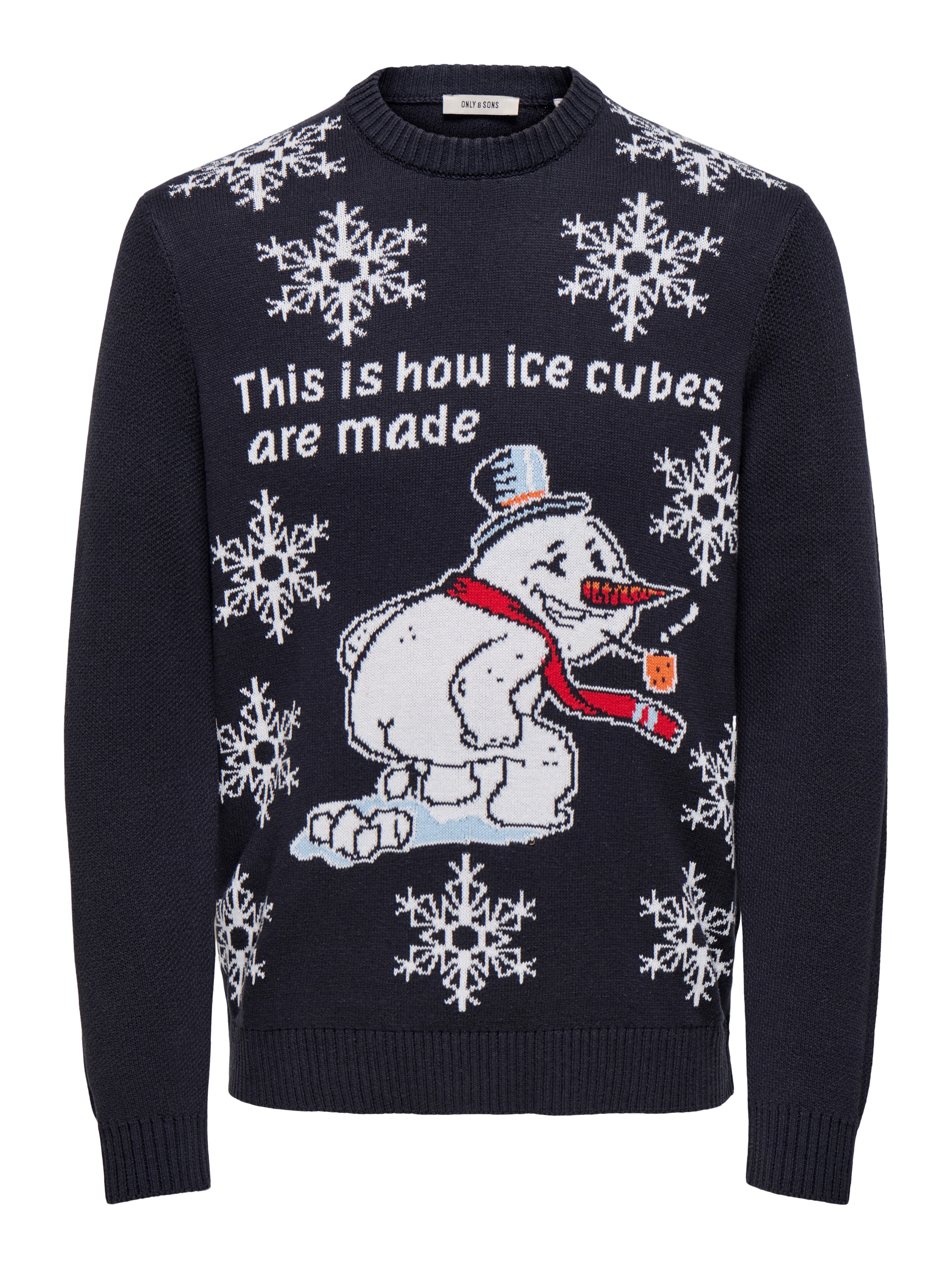 ONLY & SONS Rundhalspullover ONSX-MAX SNOW REG CREW KNIT günstig online kaufen