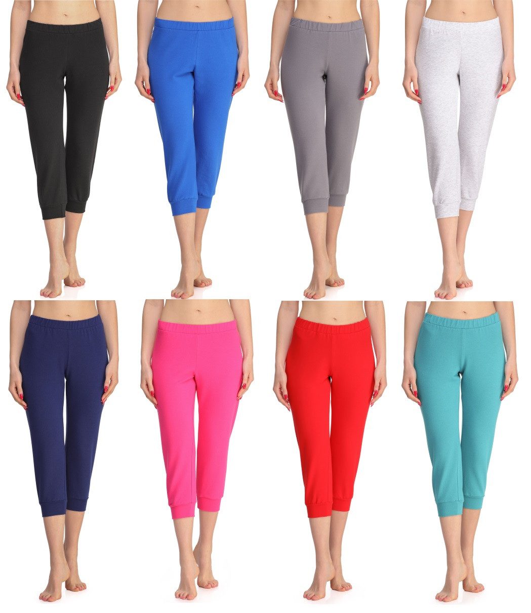 Jogginghose Damen 3/4 Hose MS10-262