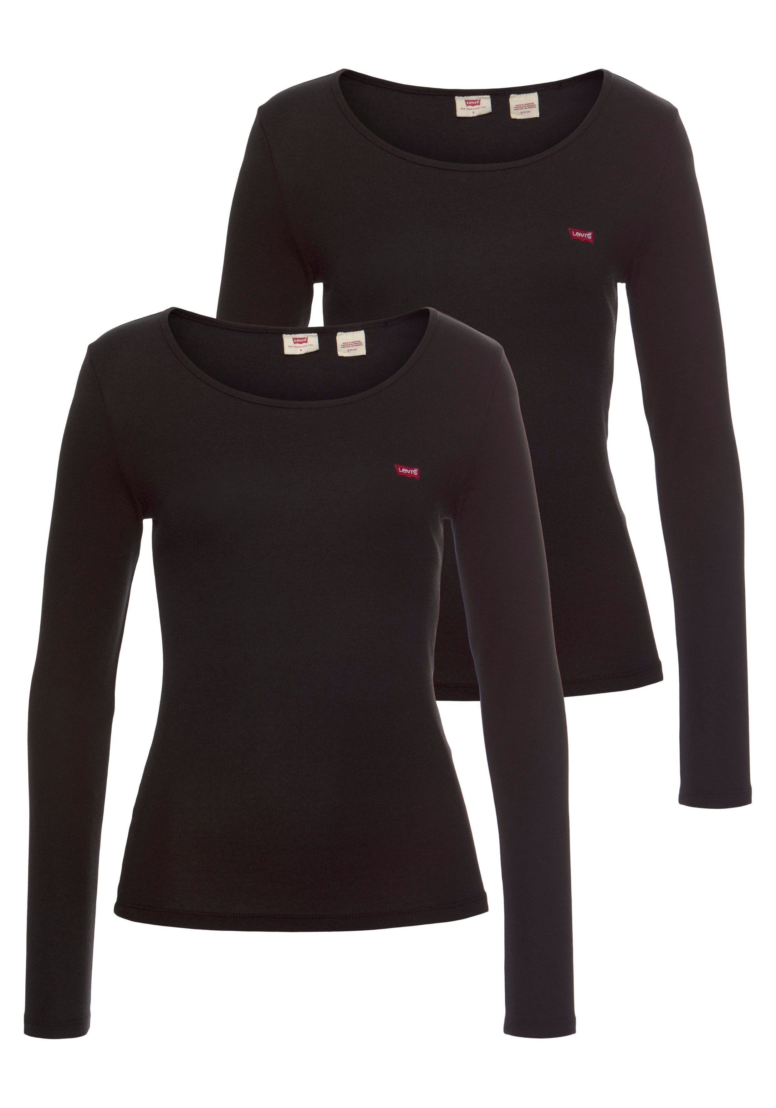 Levi's® Langarmshirt LS 2 Pack Tee günstig online kaufen