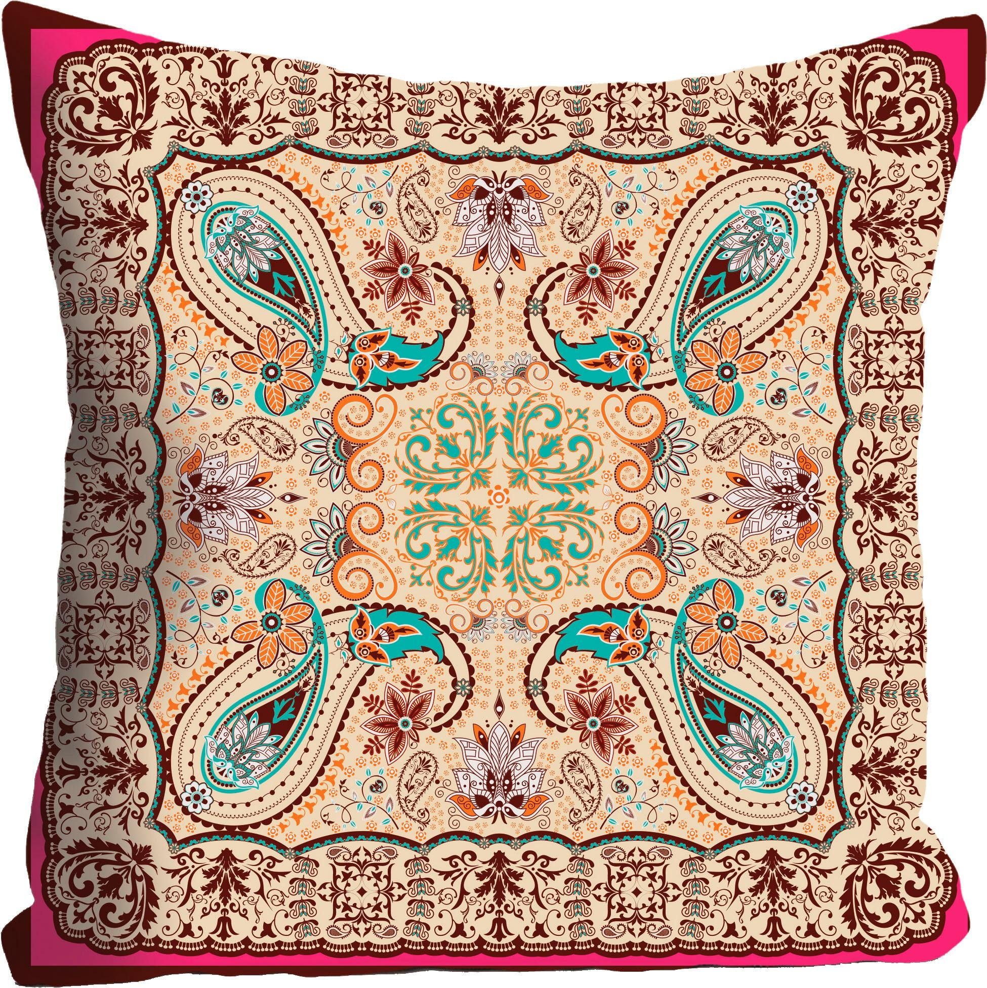 queence Dekokissen Ornament, Kissenhülle ohne Füllung, 1 Stück. € 27,80