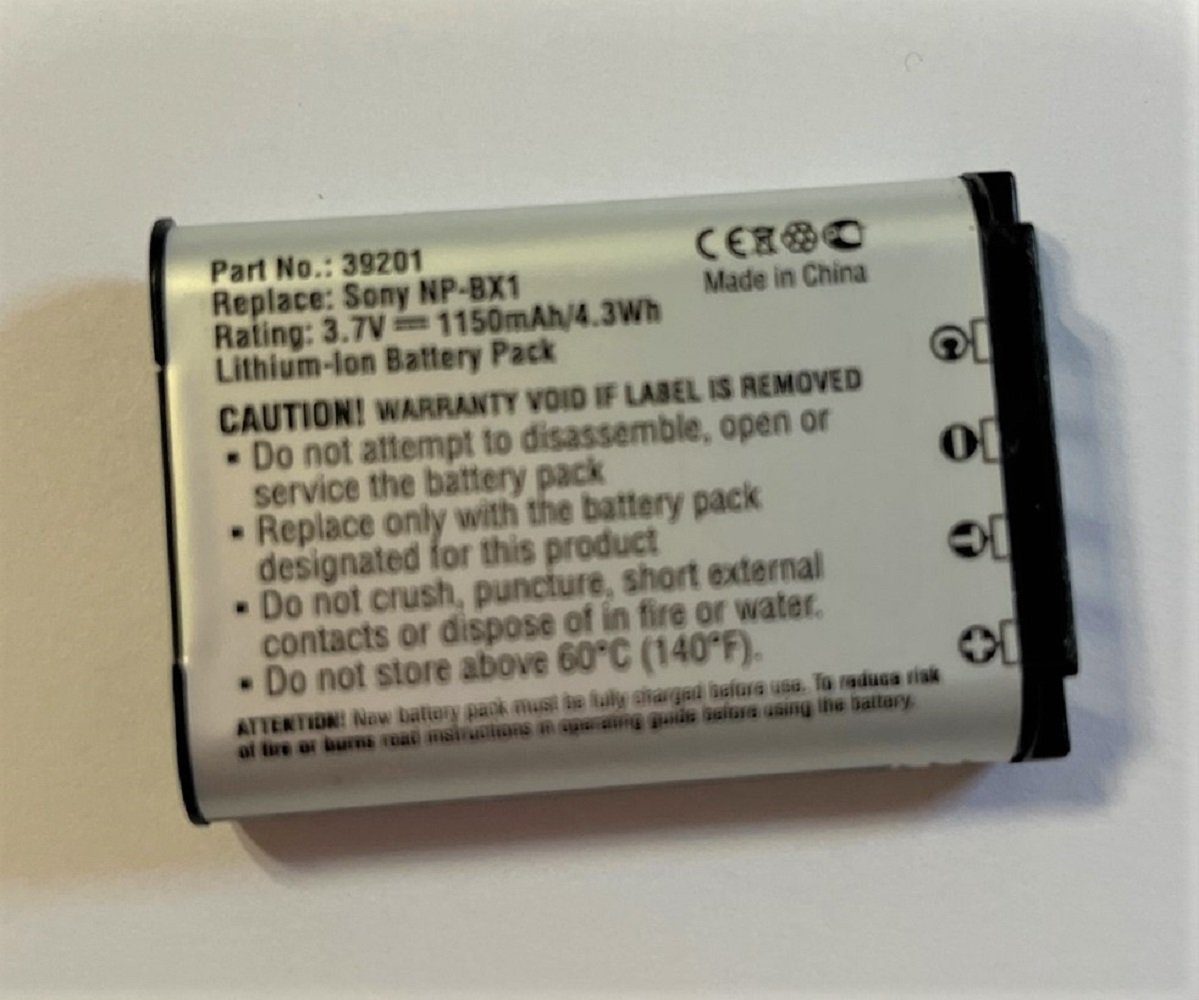 Sony Replace Akku NP-BX1 Kamera-Akku NP-BX1, Kamera Batterie