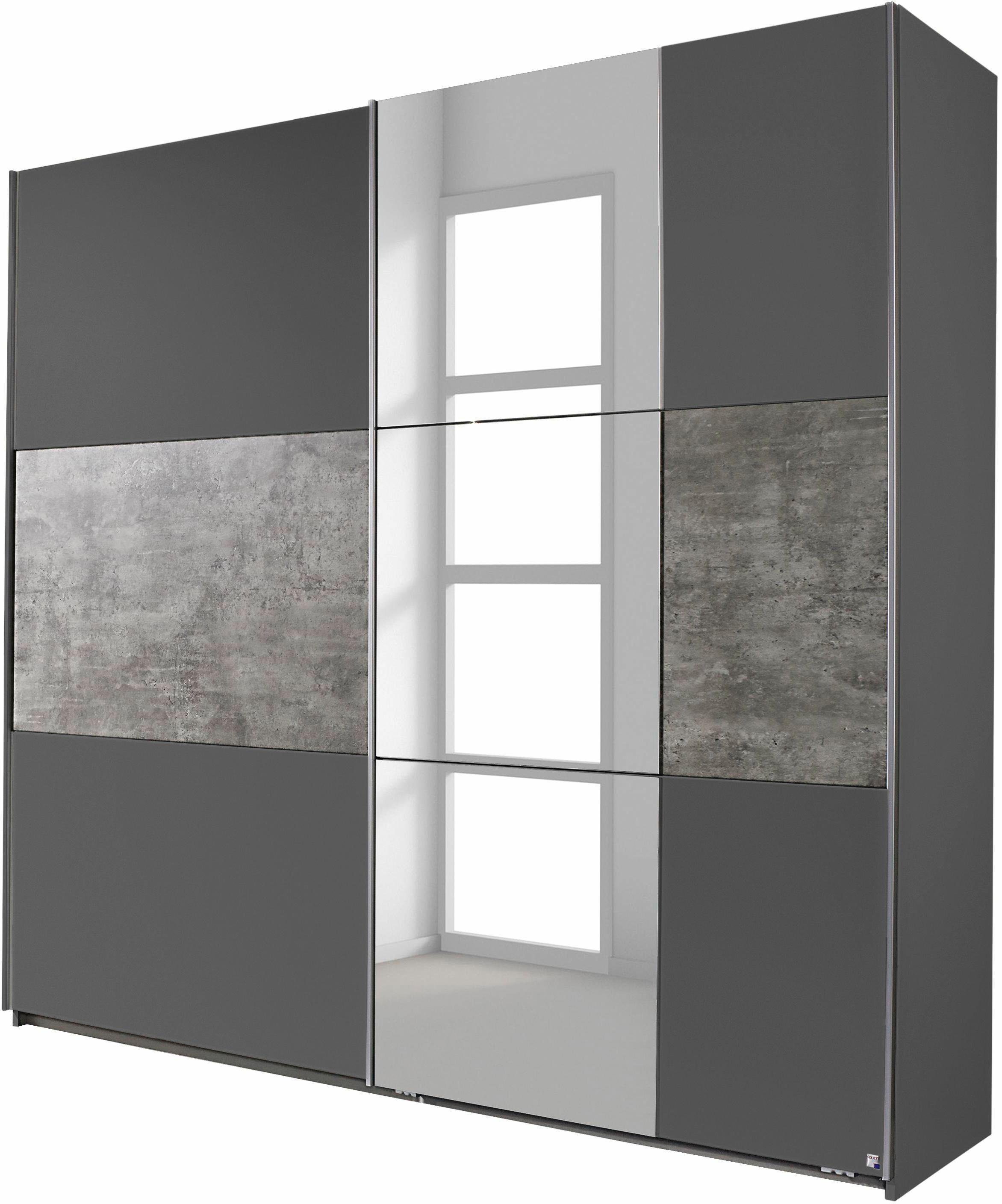 rauch Schwebetürenschrank Prenzlau mit Spiegel. Reduzierter Preis € 585,65. Unverbindliche Preisempfehlung € 999,00