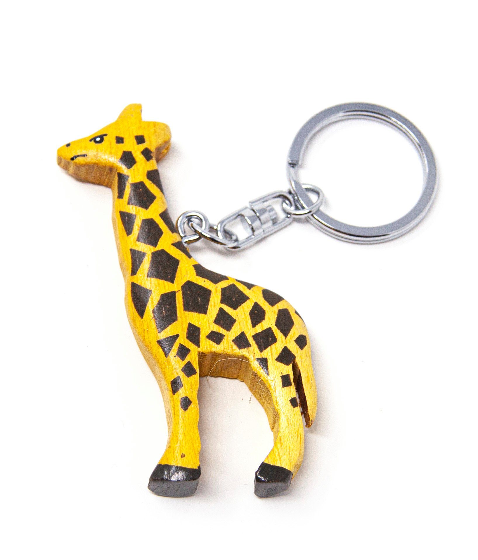 Schlüsselanhänger Holz Schlüsselanhänger Cornelißen aus - Giraffe