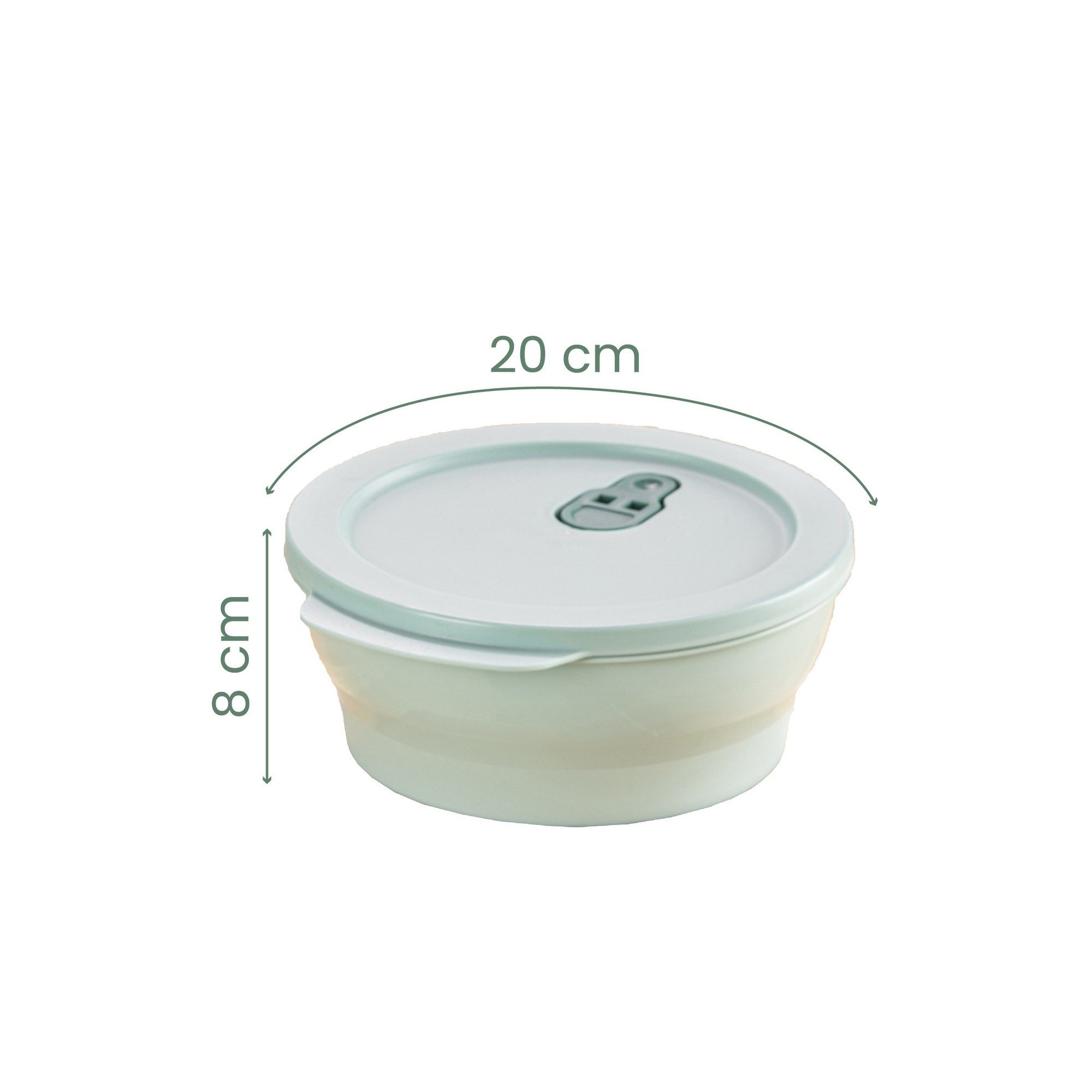 Vorratsdose 100% PLASTIC, 18,5 x 20 x 8 cm (3 Pieces) M5710