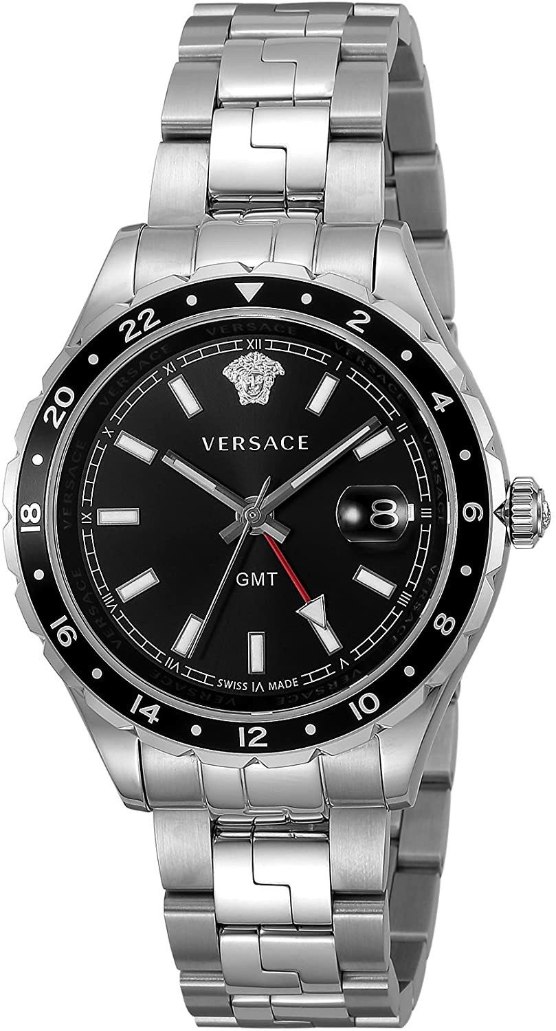Versace Quarzuhr Analoguhr für Herren, (1-tlg)