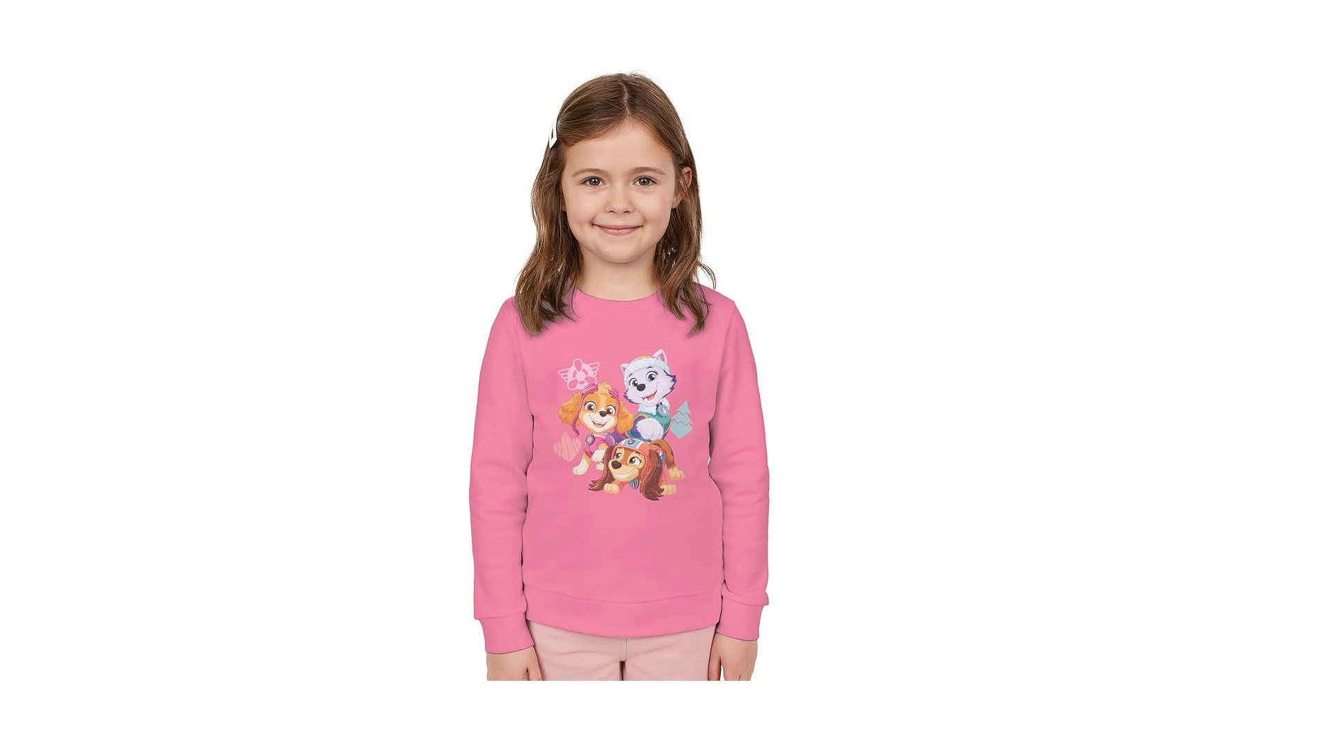 Sweatshirt Paw Patrol rosa