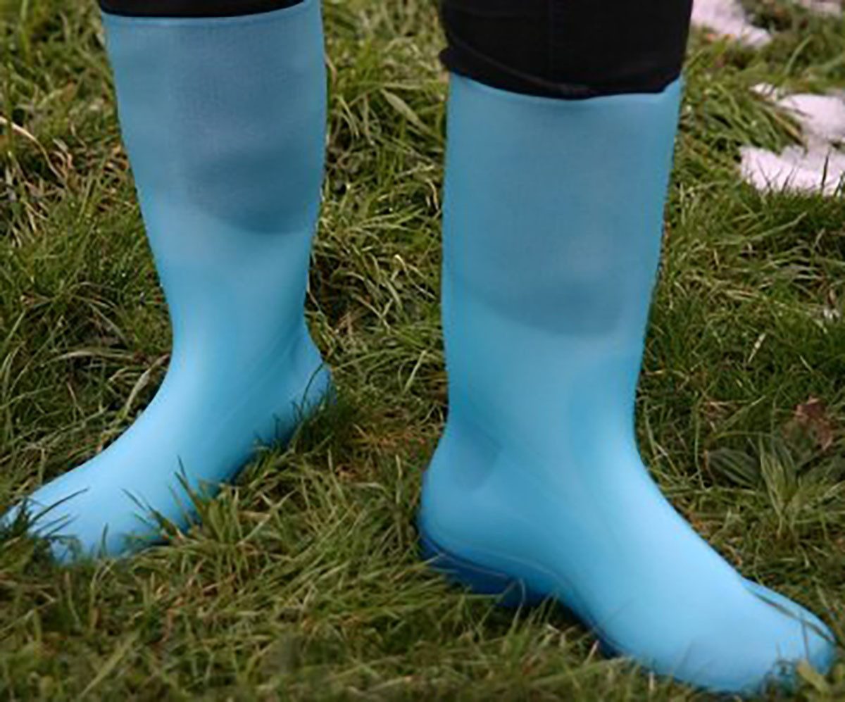 Gummistiefel Rain Boots Azure Blau 35 Gummistiefel
