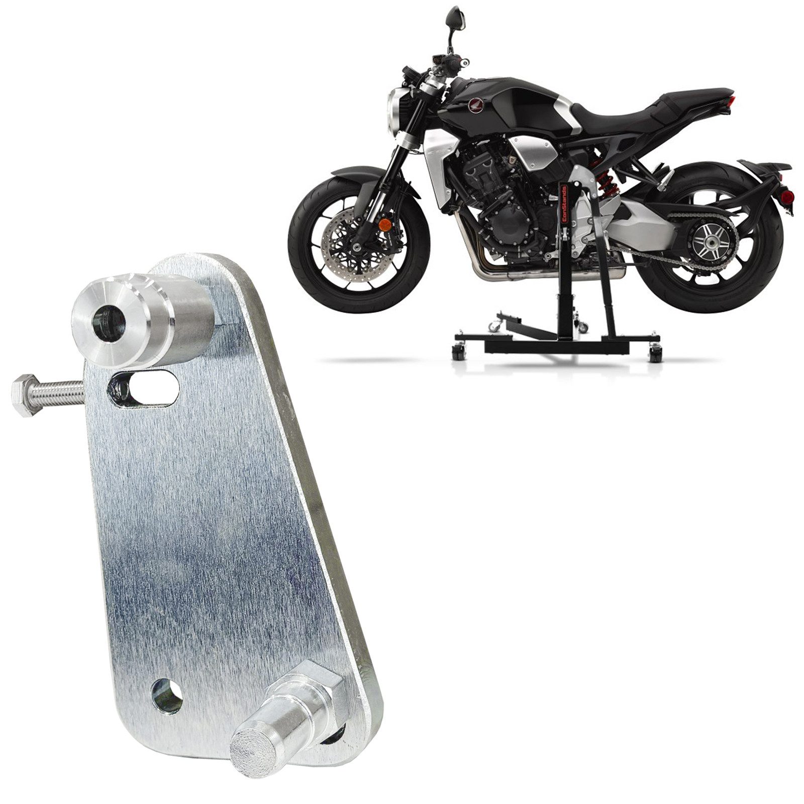 ConStands Motorradheber Adapterplatte für # Power Classic / Evo für Honda CB 1000 R 18-25