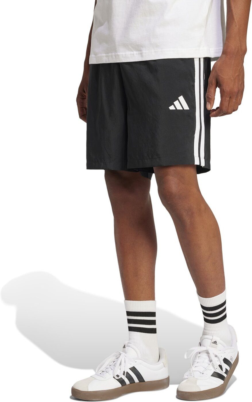 adidas Sportswear Trainingsshorts Herren Shorts Essentials 3-Streifen Chelsea schwarz/weiß
