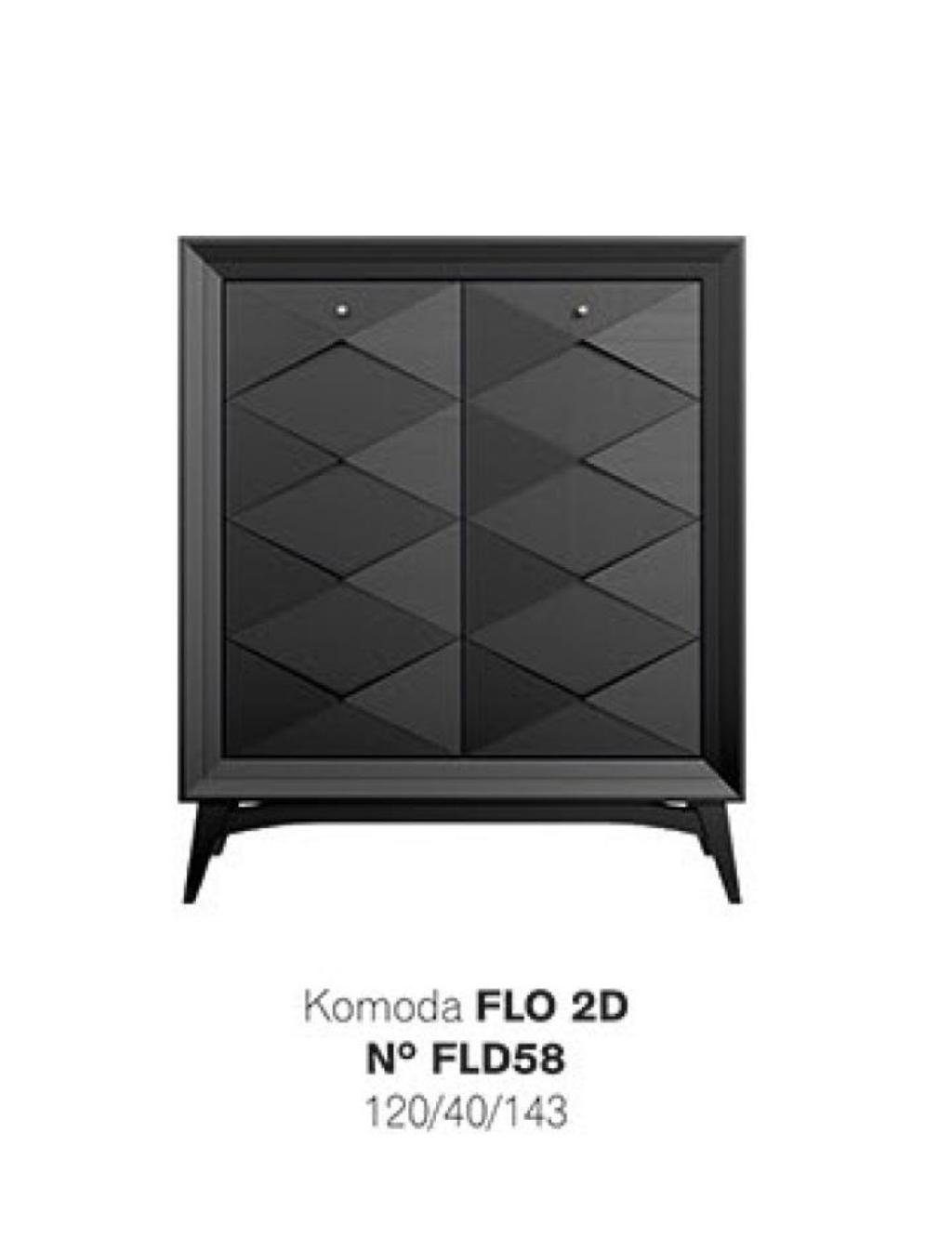 JVmoebel Kommode, Kommode Schrank Sideboard Klassischе Luxus Kommoden Schranke Holz Schwarz