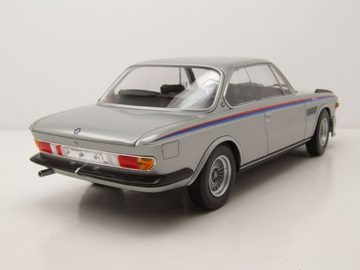 Minichamps Modellauto BMW 3,0 CSL 1973 silber Modellauto 1:18 Minichamps, Maßstab 1:18