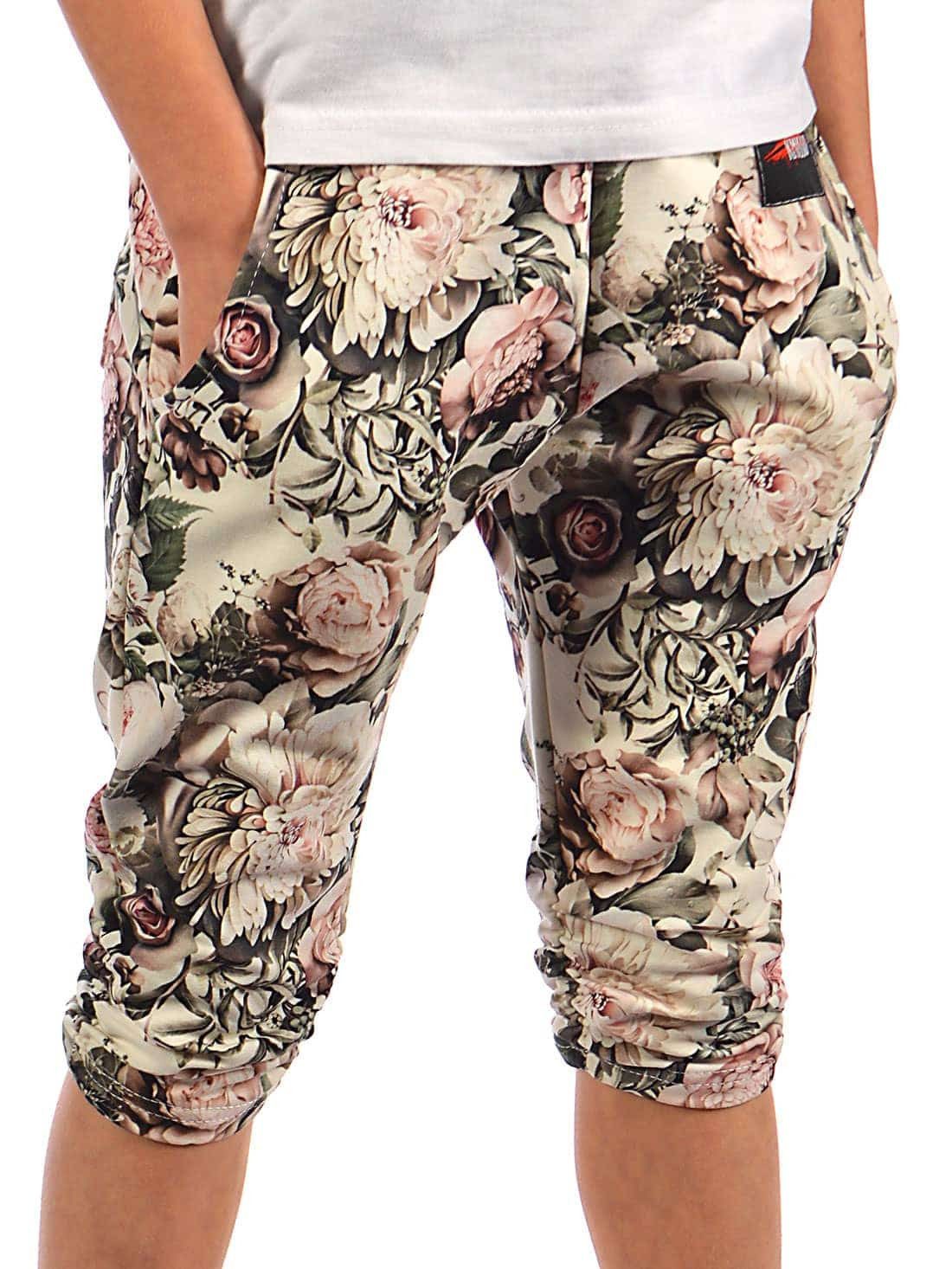 KMISSO Shorts Mädchen Capri Shorts Hose (1-tlg) casual