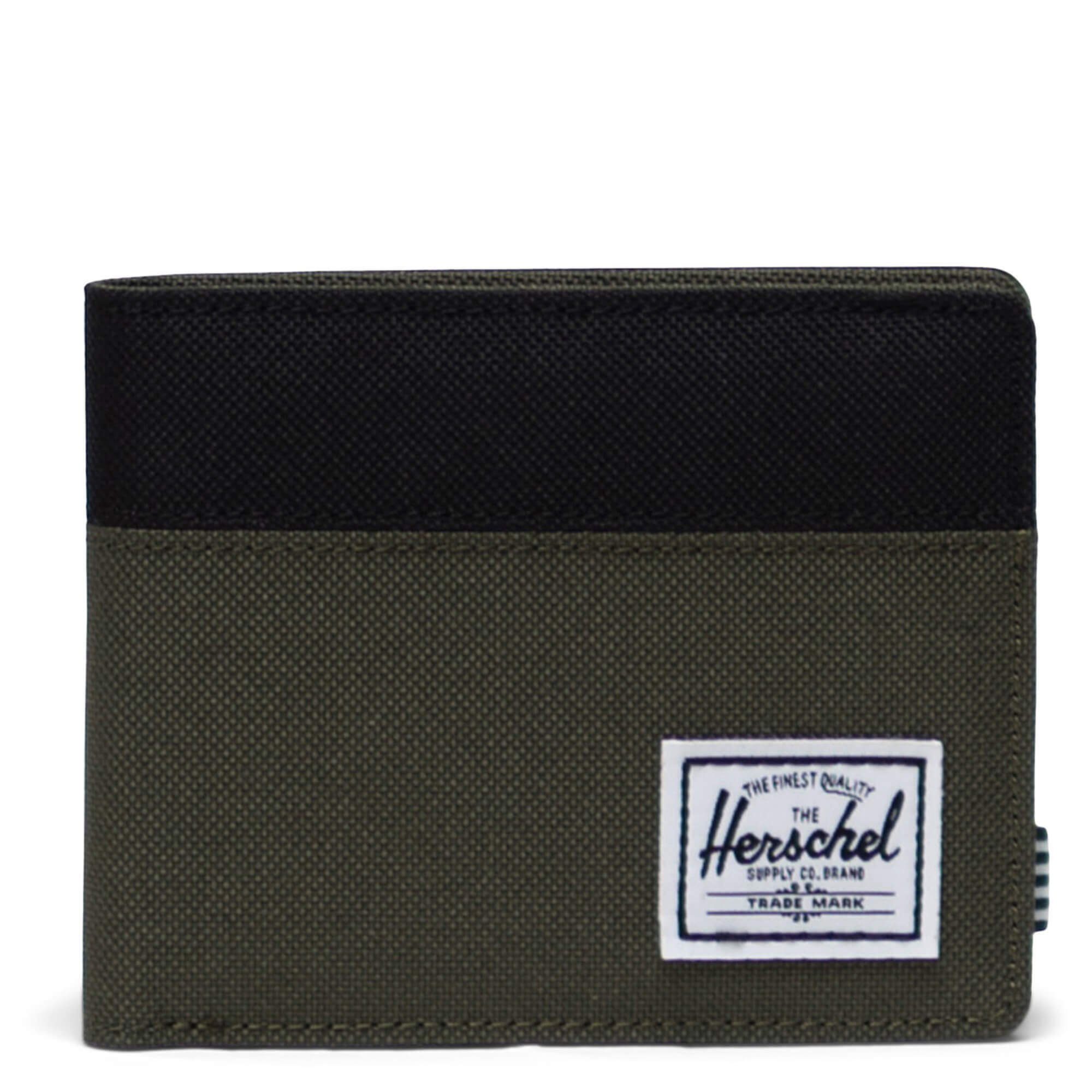 Herschel Geldbörse Roy - Geldbörse 6cc 11.5 cm RFID (1-tlg) forest night/black