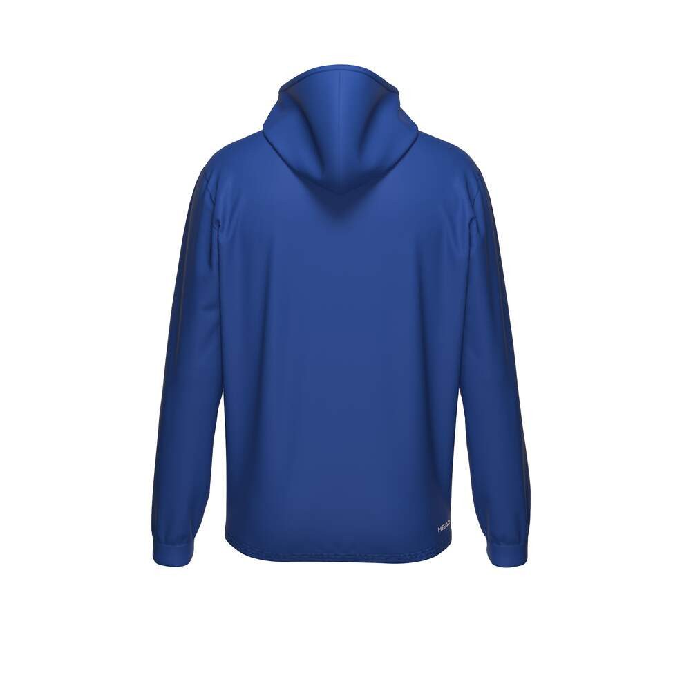 Head Kapuzenpullover Topspin Hoodie (Half-Zip, 100% Polyester) 2026 royalblau/weiss Herren