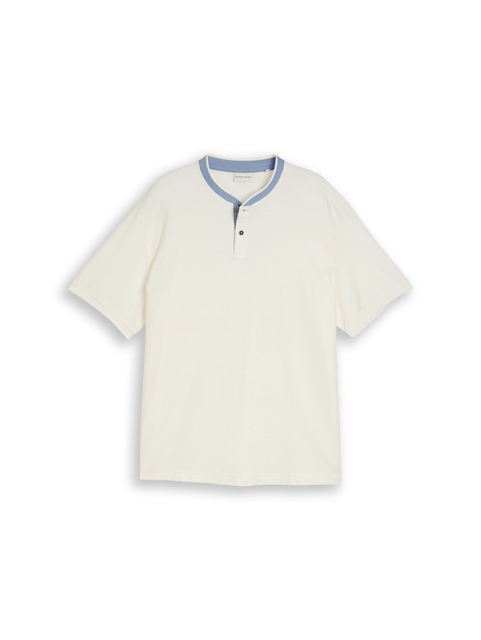 TOM TAILOR PLUS Poloshirt Poloshirts Plus Size - Poloshirt mit Stehkragen