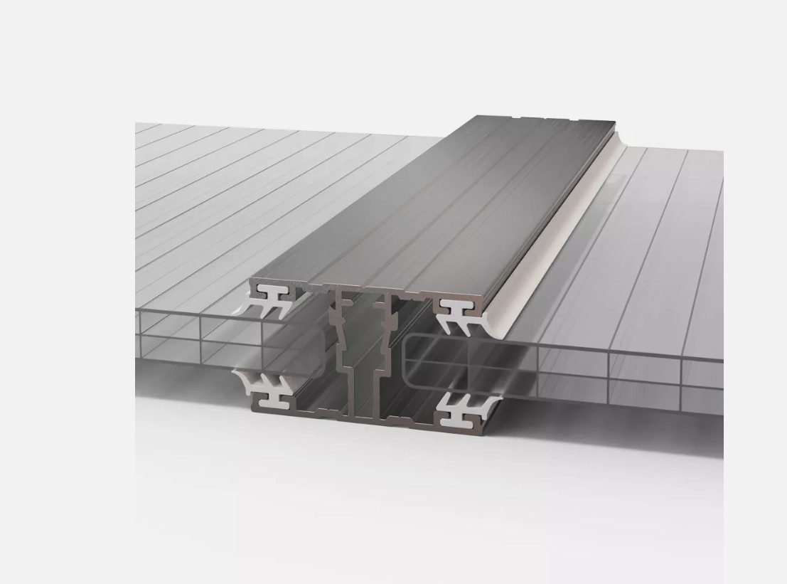terrassana Verbindungsprofil Premium Alu-Alu 60mm breit günstig online kaufen