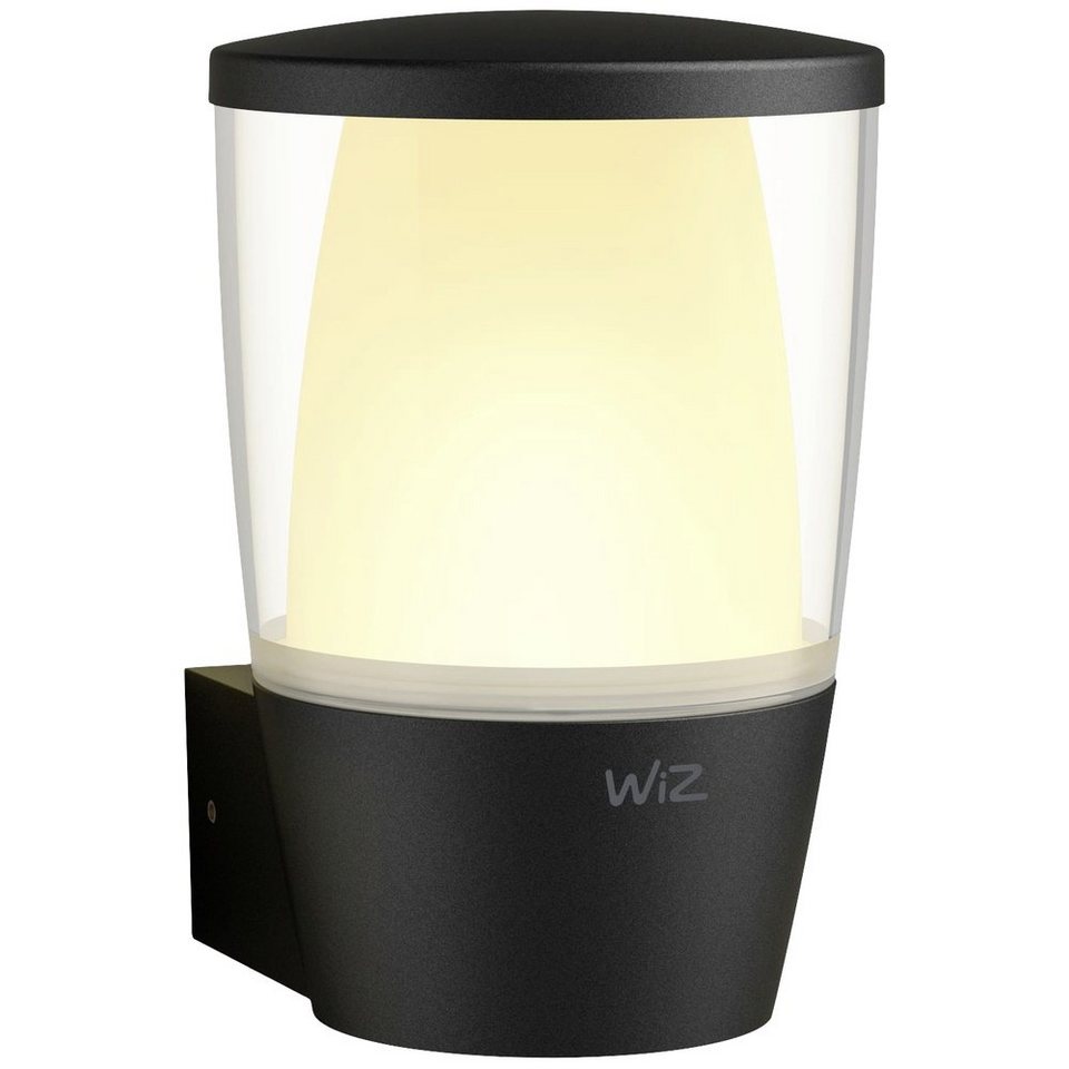 WiZ LED Außen-Wandleuchte Elpas, Dimmfunktion, LED fest integriert, RGB, WiZ  Outdoor Tunable White & Color Elpas Wandleuchte 950lm