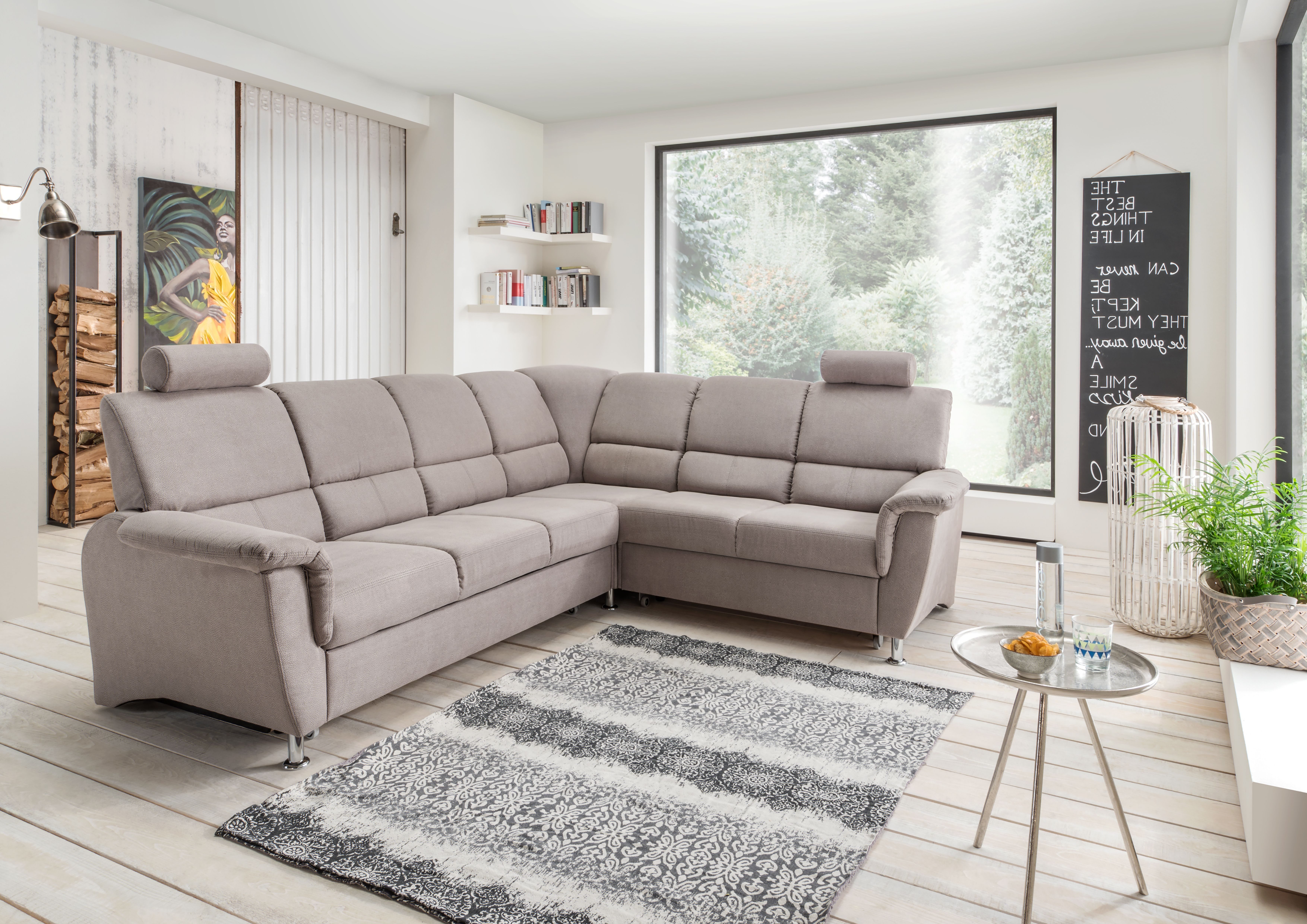 BENFORMATO CITY COLLECTION Sofa Polsterecke mit Funktion PISA