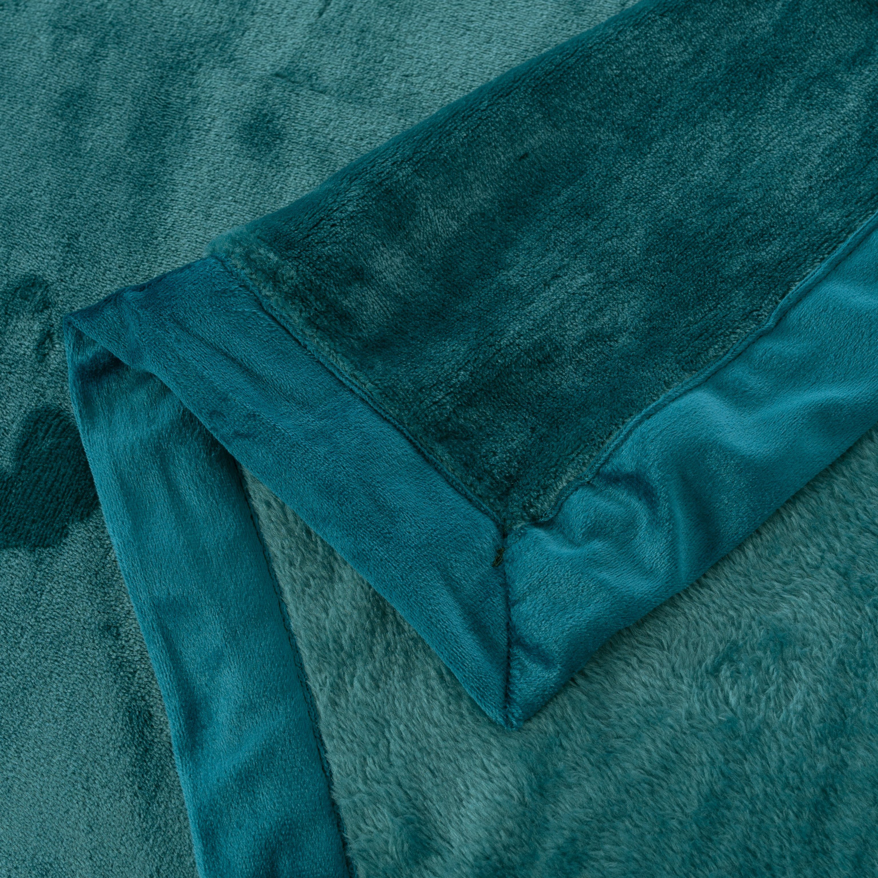 Wolldecke / 150x200cm / Kuscheldecke / Schlafdecke / Uni, Brilliant, Kuschelweich