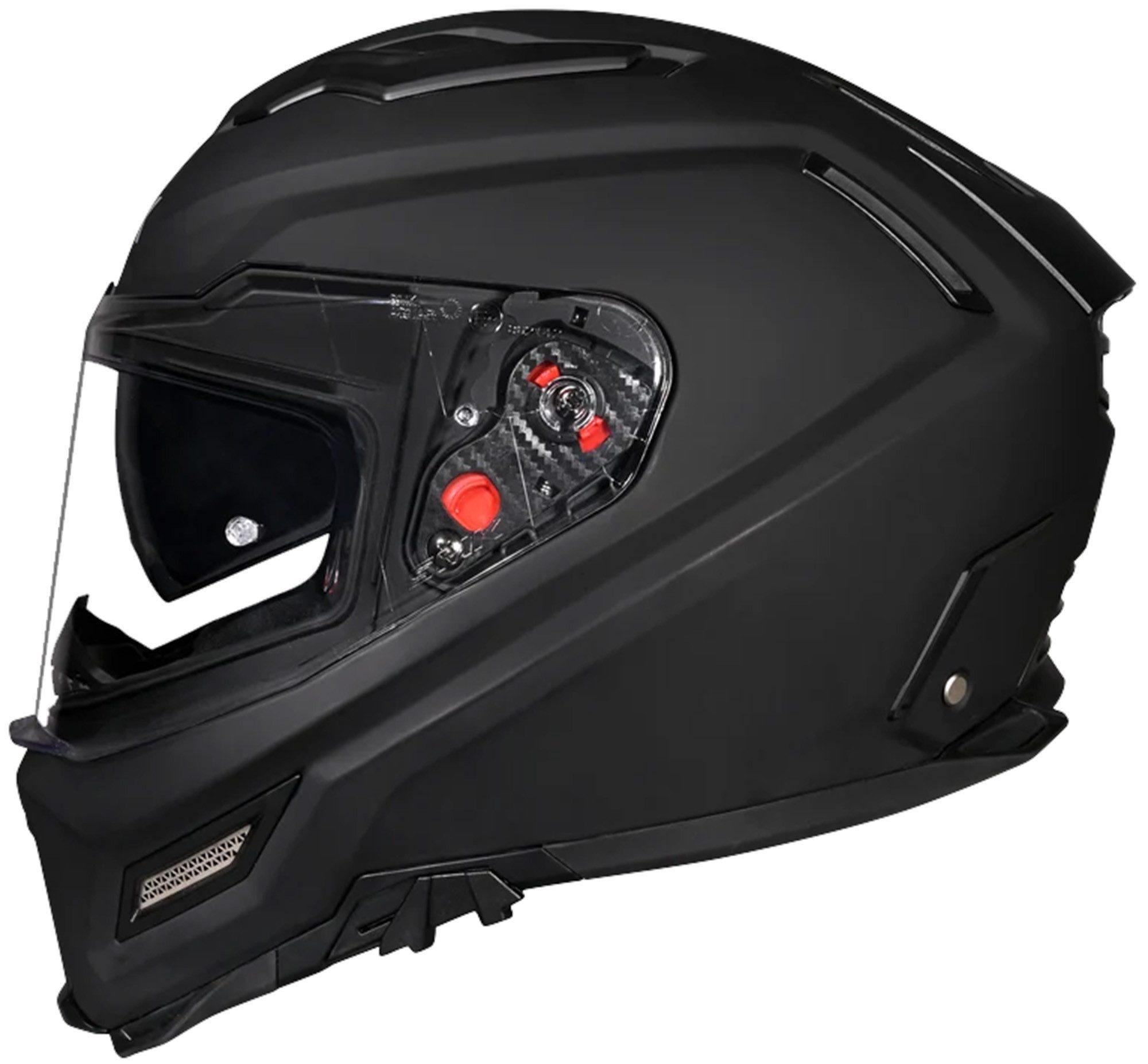 SMK Motorradhelm Agnar Helm, geeignet für Brillenträger,Pinlockscheibe enthalten,vorbereitet f
