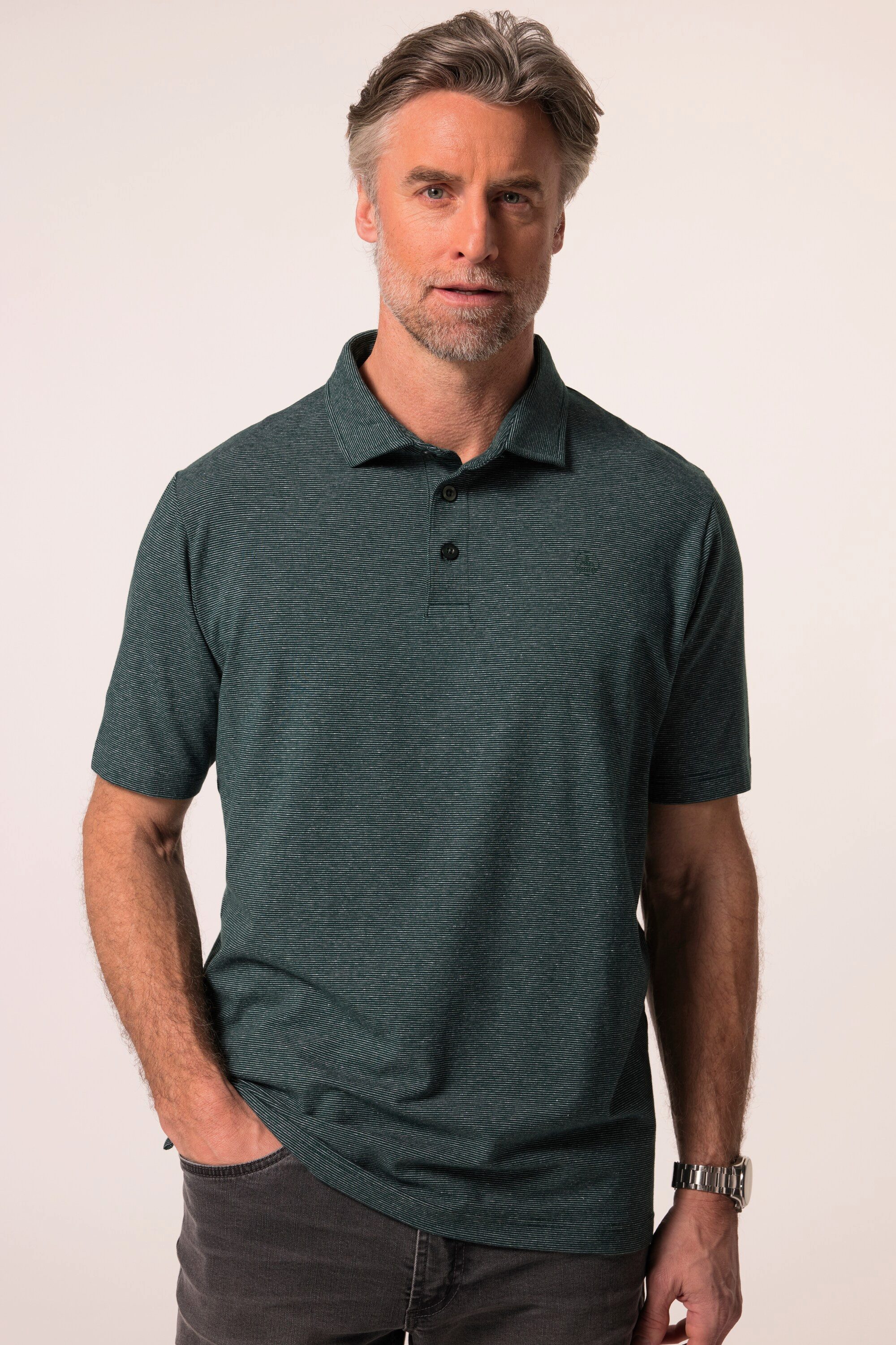 Boston Park Poloshirt Poloshirt Halbarm Ringel. Reduzierter Preis € 27,99. Unverbindliche Preisempfehlung € 39,99