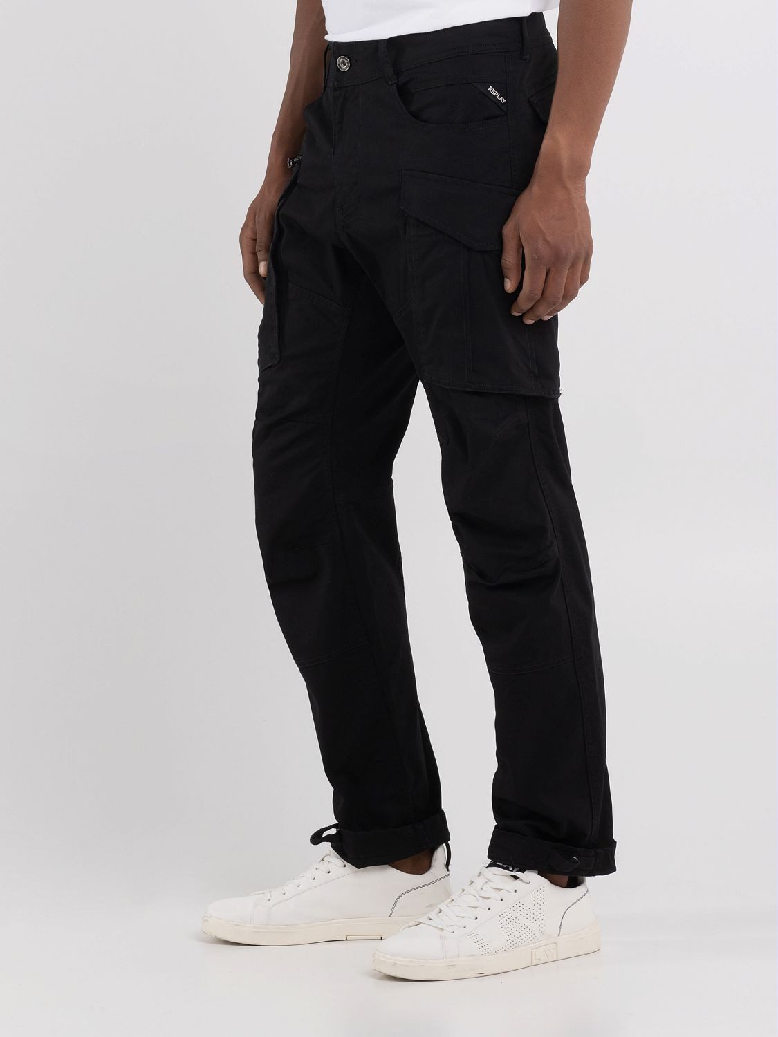 Replay Herren Cargo Hose COMFORT COTTON TWILL - Comfort Fit günstig online kaufen
