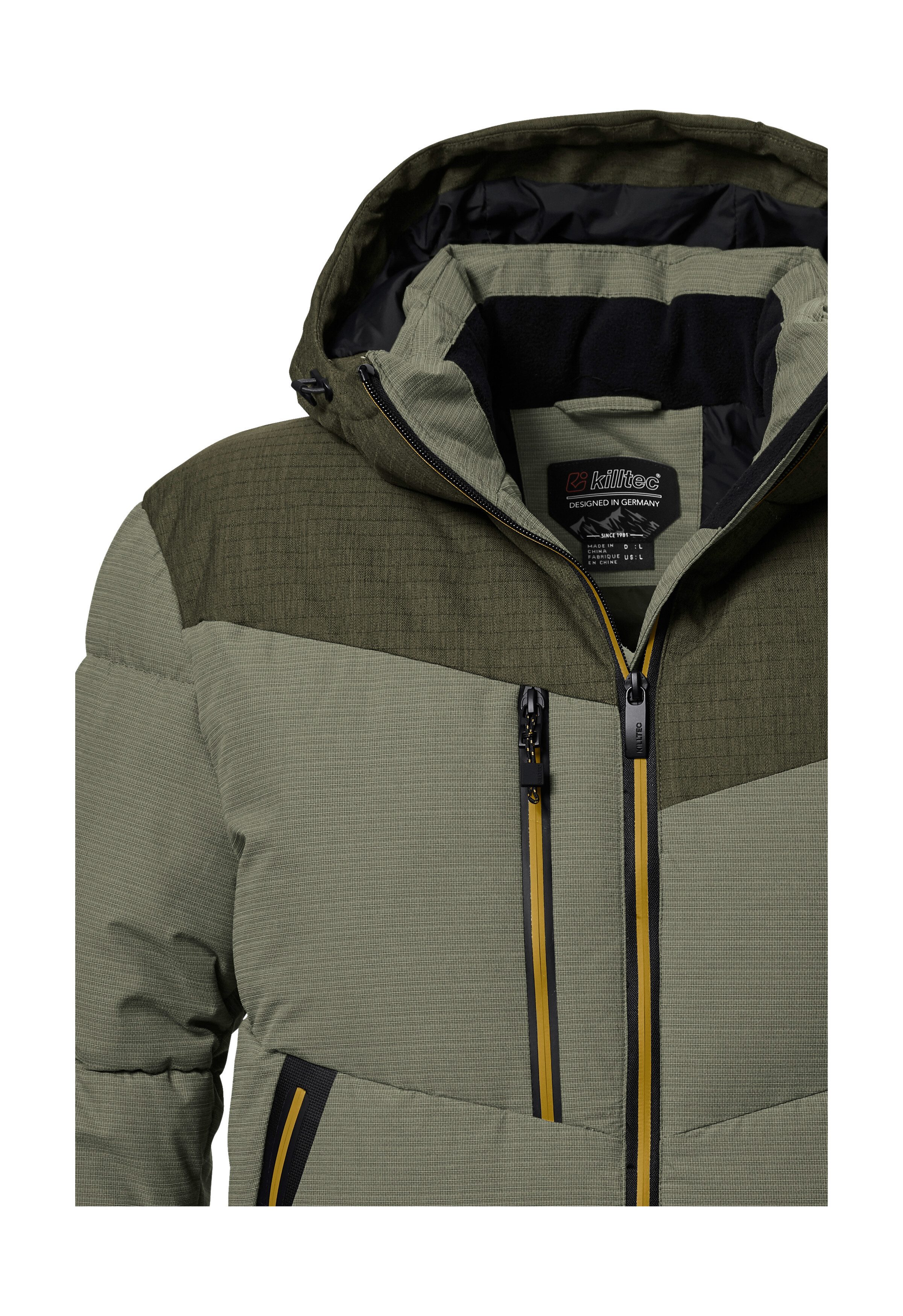 Killtec Steppjacke KOW 306 MN QLTD JCKT Herren Steppjacke mit Kapuze, wasserabweisend, atmungsaktiv