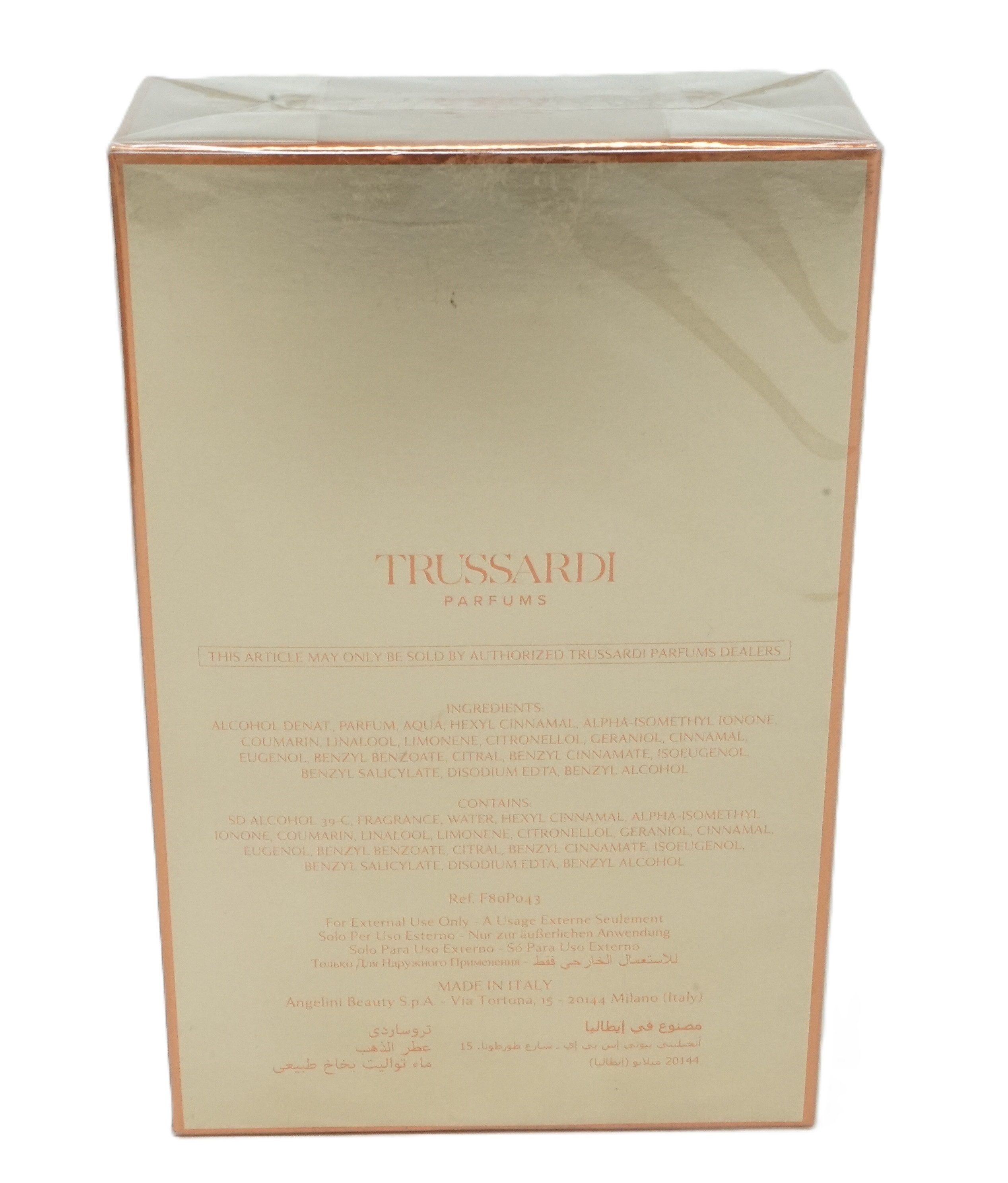 Trussardi Eau de Parfum Trussardi Scent of Gold Eau de Parfum Spray 100 ml