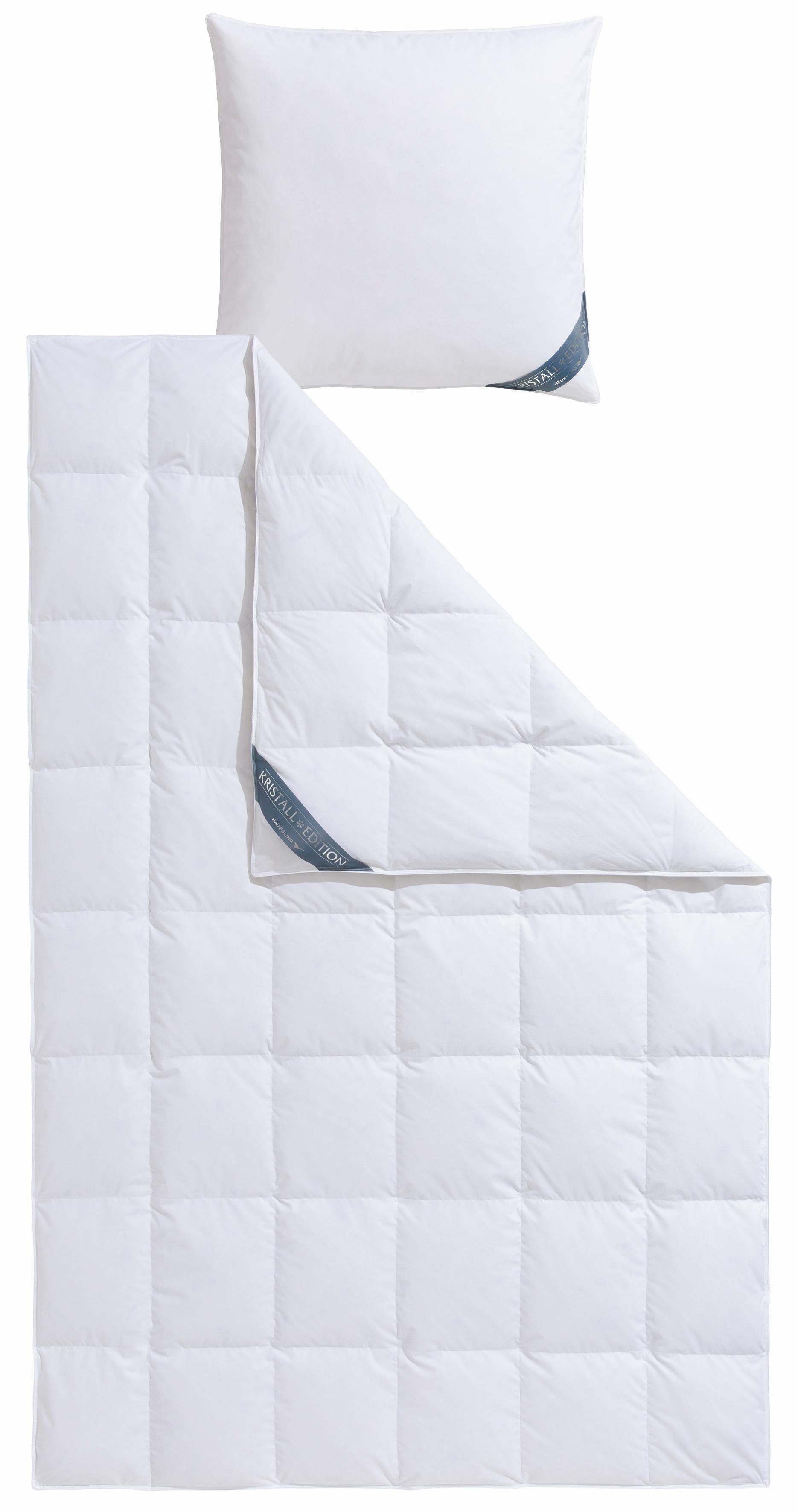 Haeussling Daunenbettdecke + Kopfkissen Kristall Edition, Füllung: Bettdeck günstig online kaufen