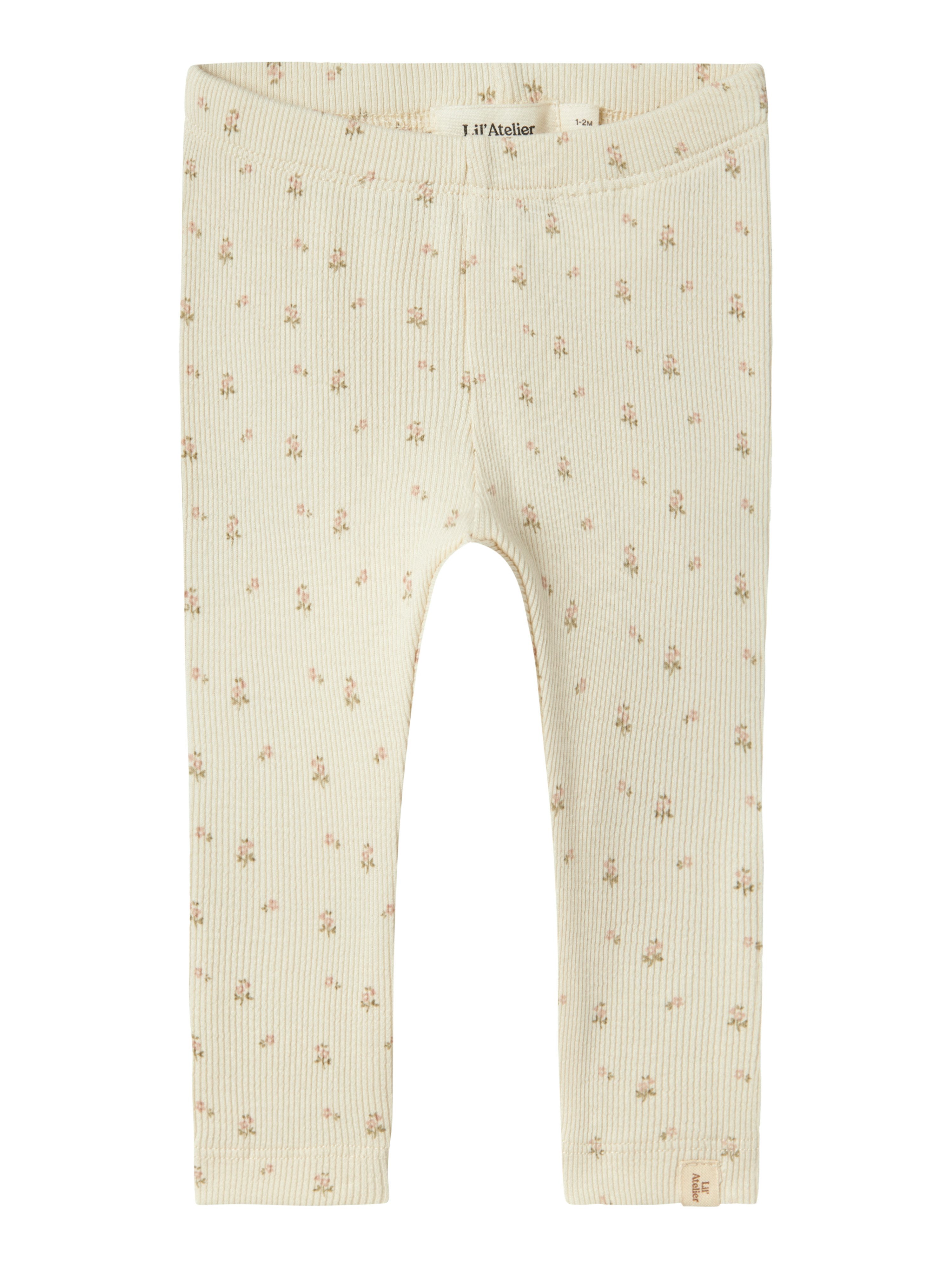 Lil' Atelier Leggings NBFGAGO SLIM LEGGING LIL NOOS weiche Jersey Rippqualität