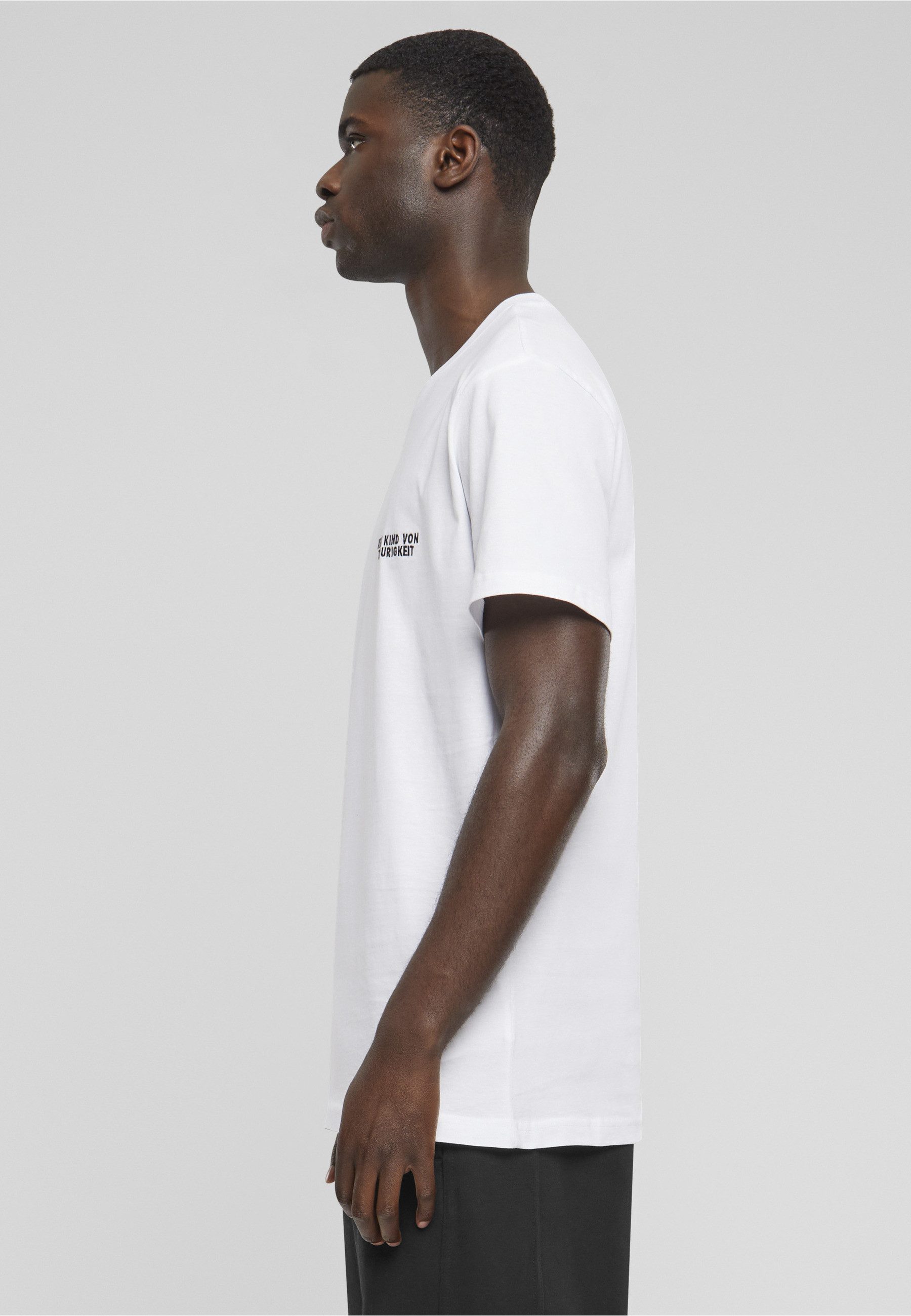MisterTee T-Shirt MisterTee Herren Kein Kind von Traurigkeit EMB Tee (1-tlg)
