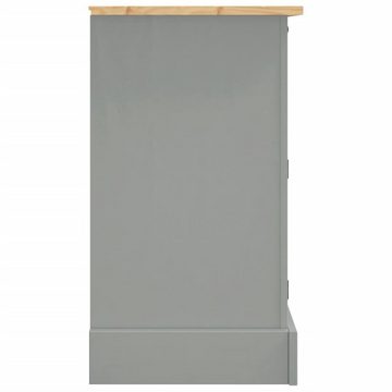 vidaXL Sideboard Sideboard Corona 112x43x78 cm Massivholz Mexikanische Kiefer (1 St)