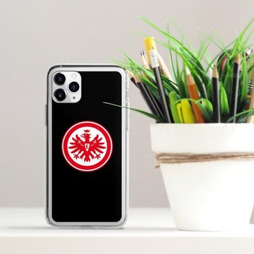 DeinDesign Handyhülle Eintracht Frankfurt SGE Adler Eintracht Frankfurt schwarz, Apple iPhone 11 Pro Silikon Hülle Bumper Case Handy Schutzhülle