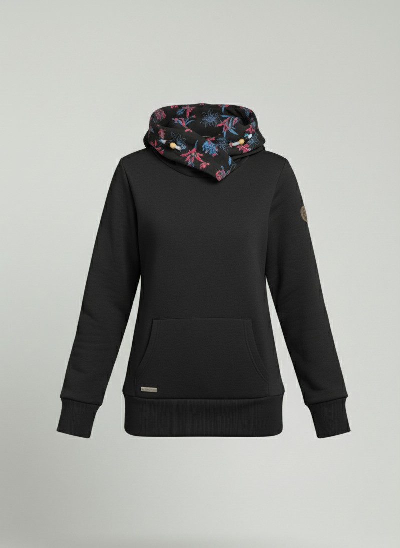 Ragwear Sweatshirt ANGELLIKA FLOWERS O mit Kapuze – Bild 3 von 3