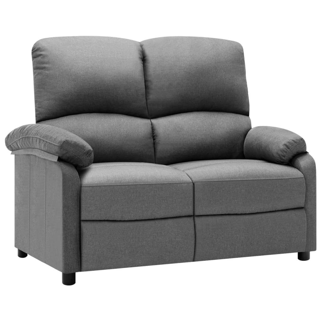 Couch 2er Liegesofa vidaXL Verstellba verstellbar2-Sitzer-Sofa Relaxsofa Sofa Sofa