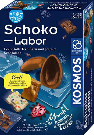 Kosmos Experimentierkasten Fun Science Schoko-Labor, Made in Germany