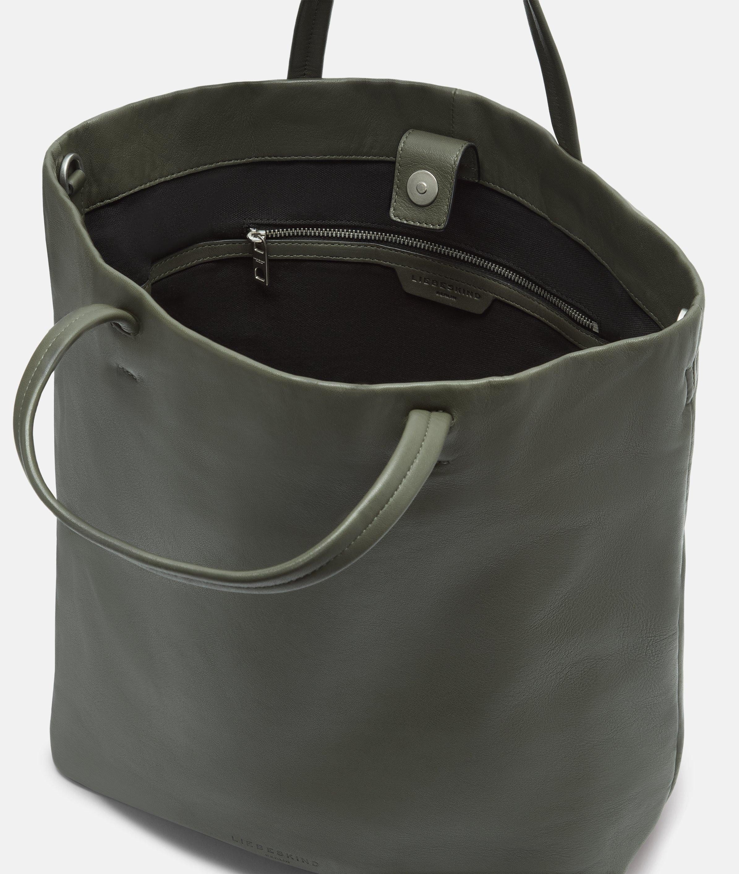 Liebeskind Berlin Handtasche Hera Tote L, Geräumiger Shopper aus weichem Schafsleder