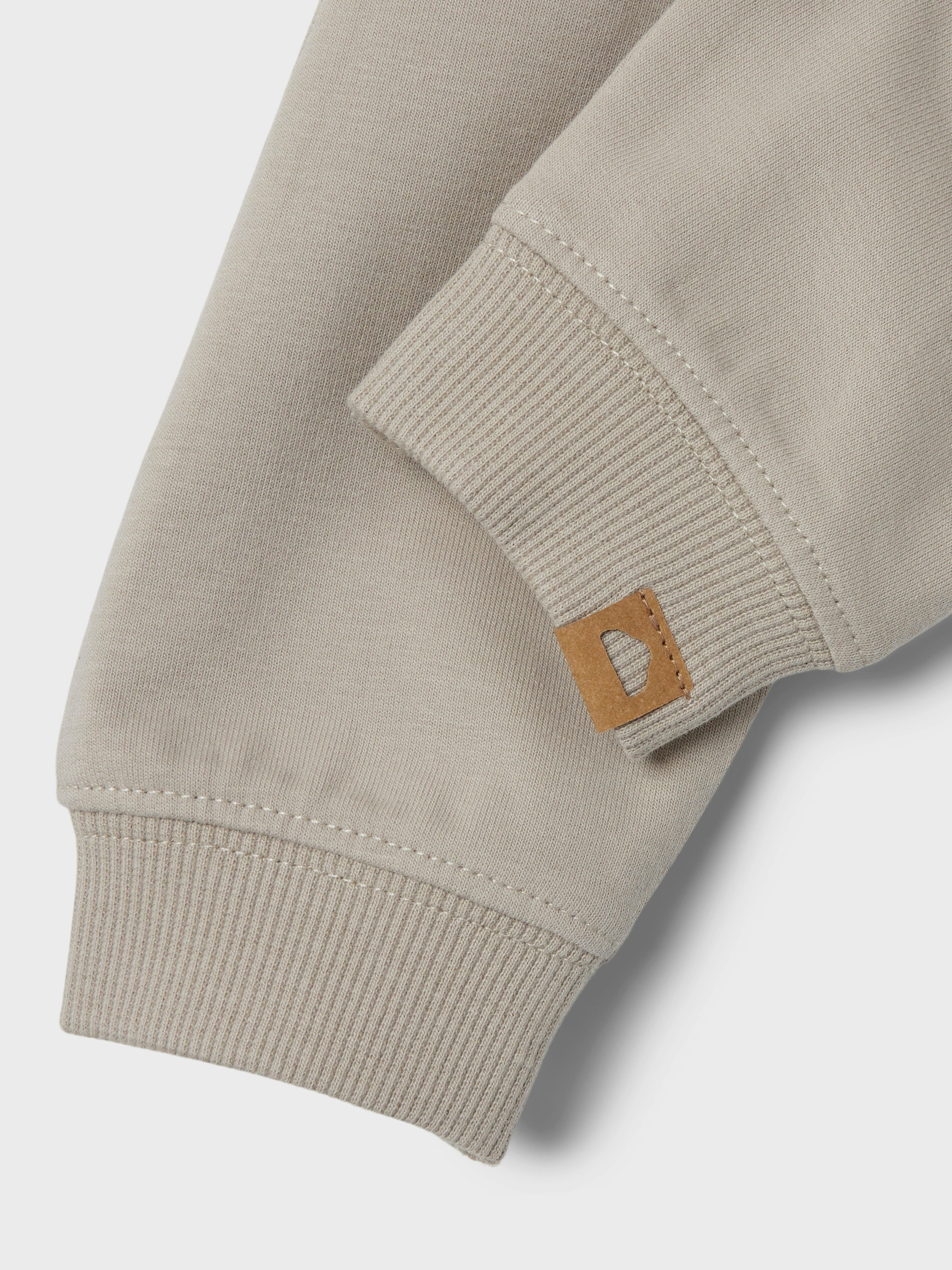 Name It Sweathose NBNTAKKI für Mädchen und Jungen mit Kordelzug unifarben, casual, regular fit, Baumwollmischung, Sweatware