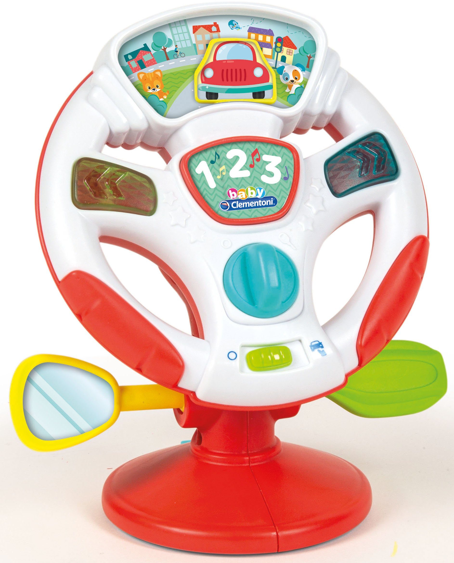Image of Clementoni® Lernspielzeug »Clementoni Baby - Aktivitäts-Lenkrad«