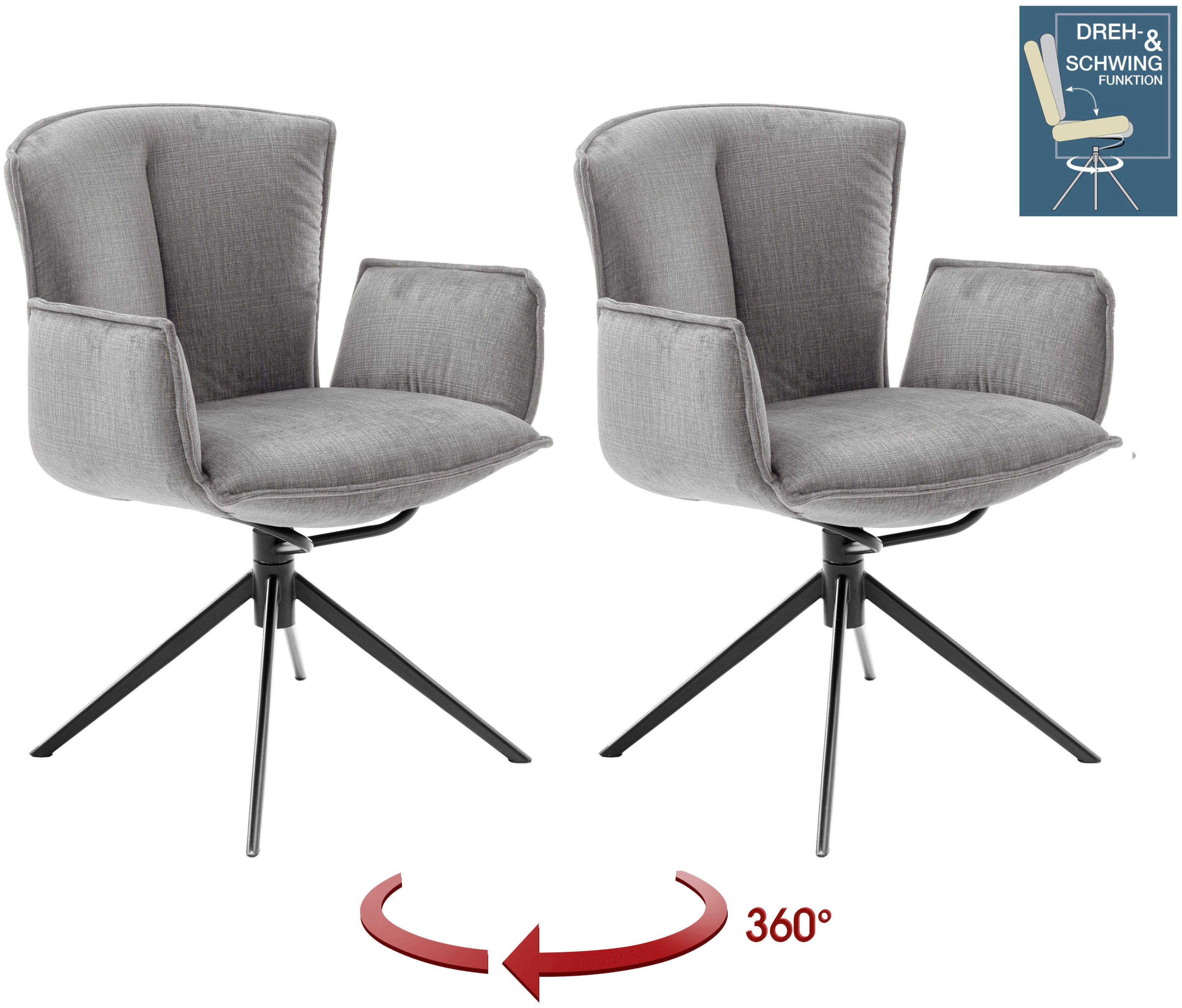 4-Fußstuhl NALON Esszimmerstuhl (2er Set) - Stuhl