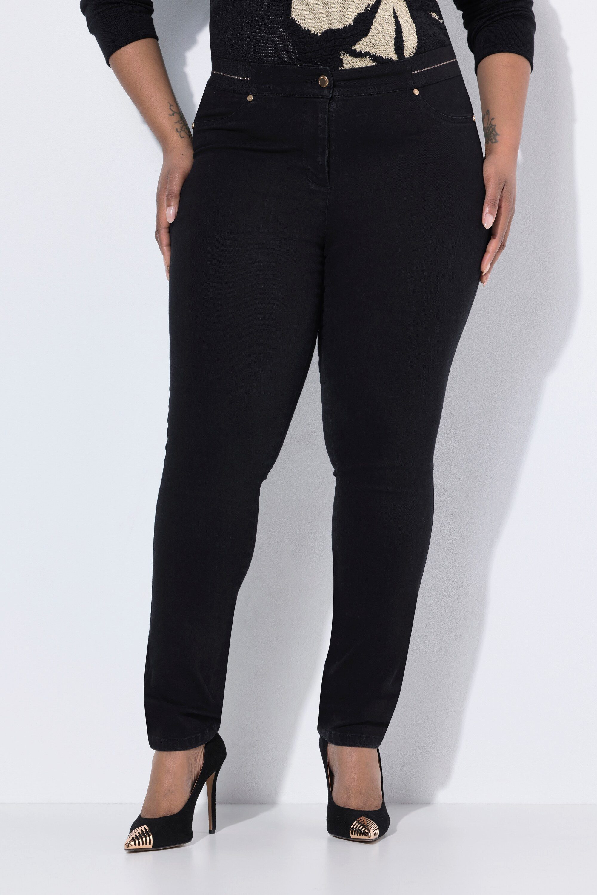Jeggings Jeggings Sarah schmales Bein Elastikbund Stretch