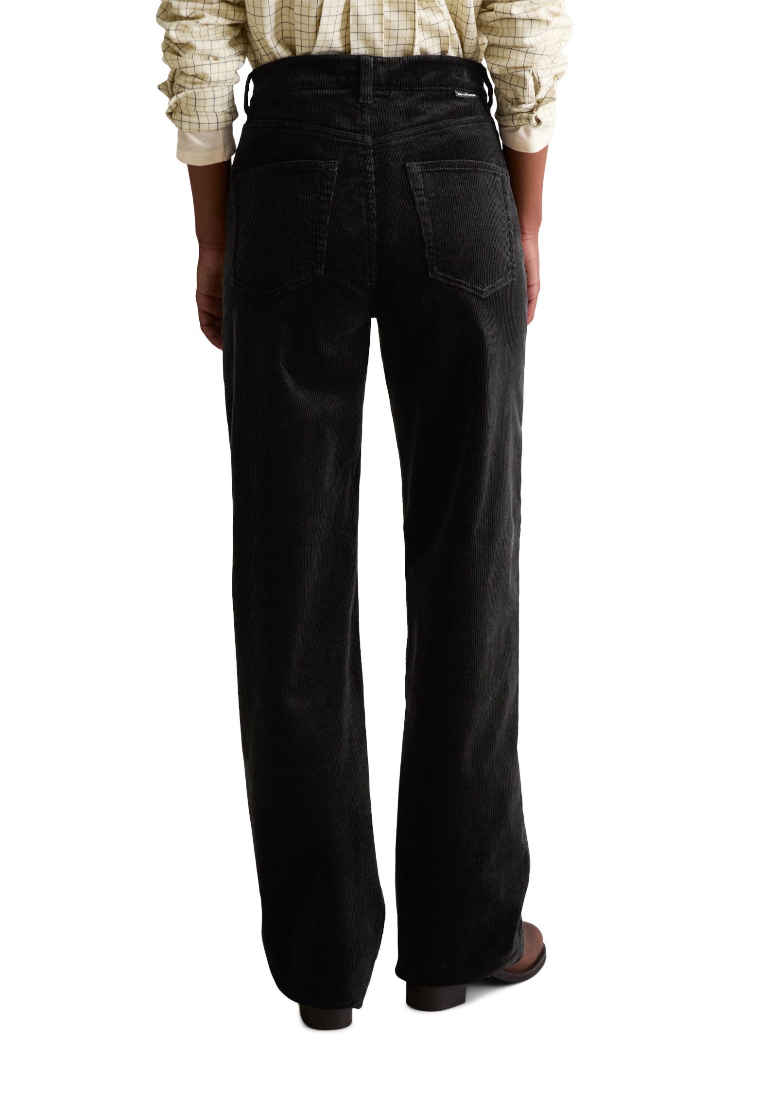 Marc O'Polo DENIM Cordhose Tomma Wide mit Rippstruktur, aus Bio-Baumwoll-Mi günstig online kaufen