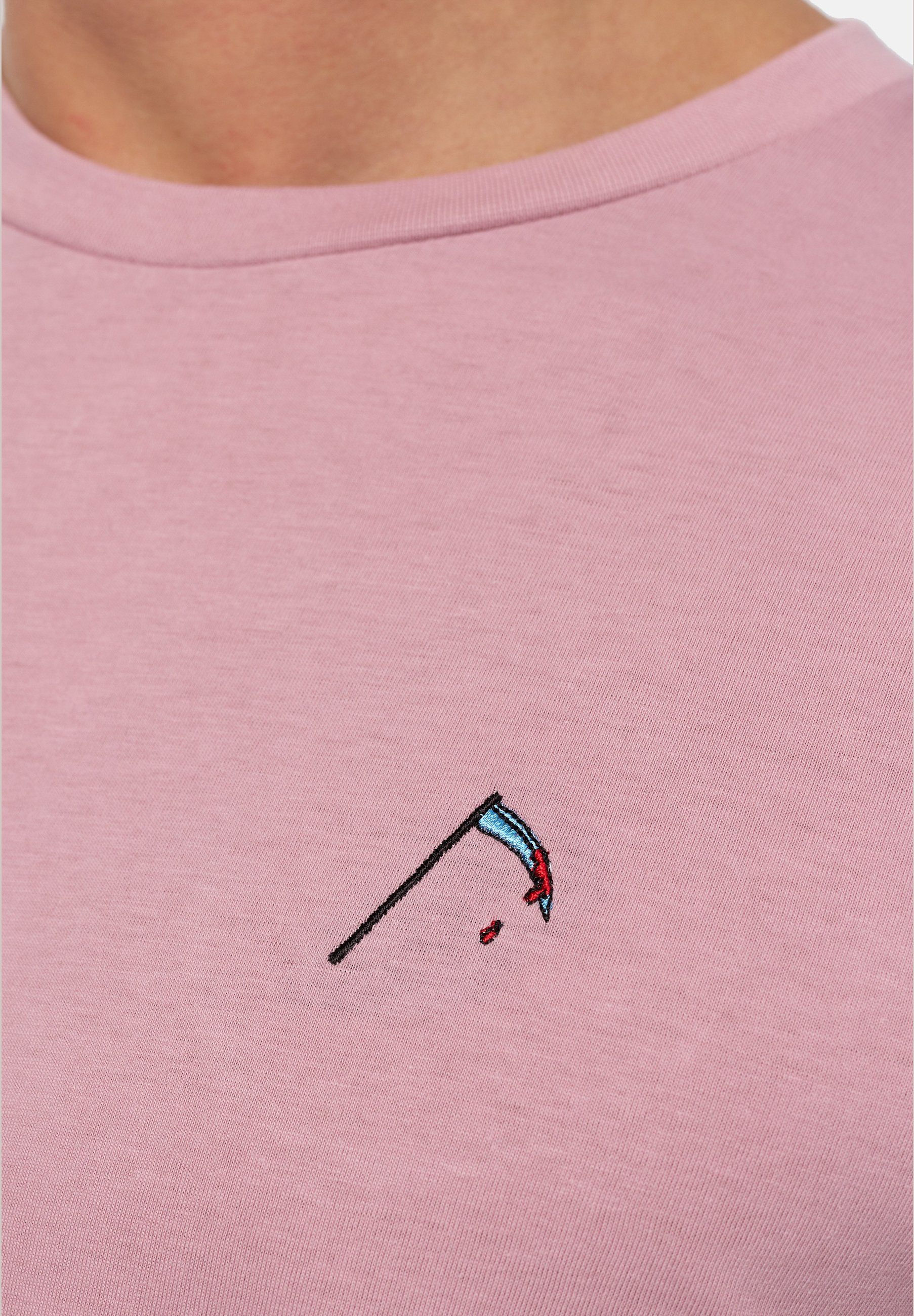 Bio-Baumwolle MIKON Sense GOTS Pink T-Shirt zertifizierte