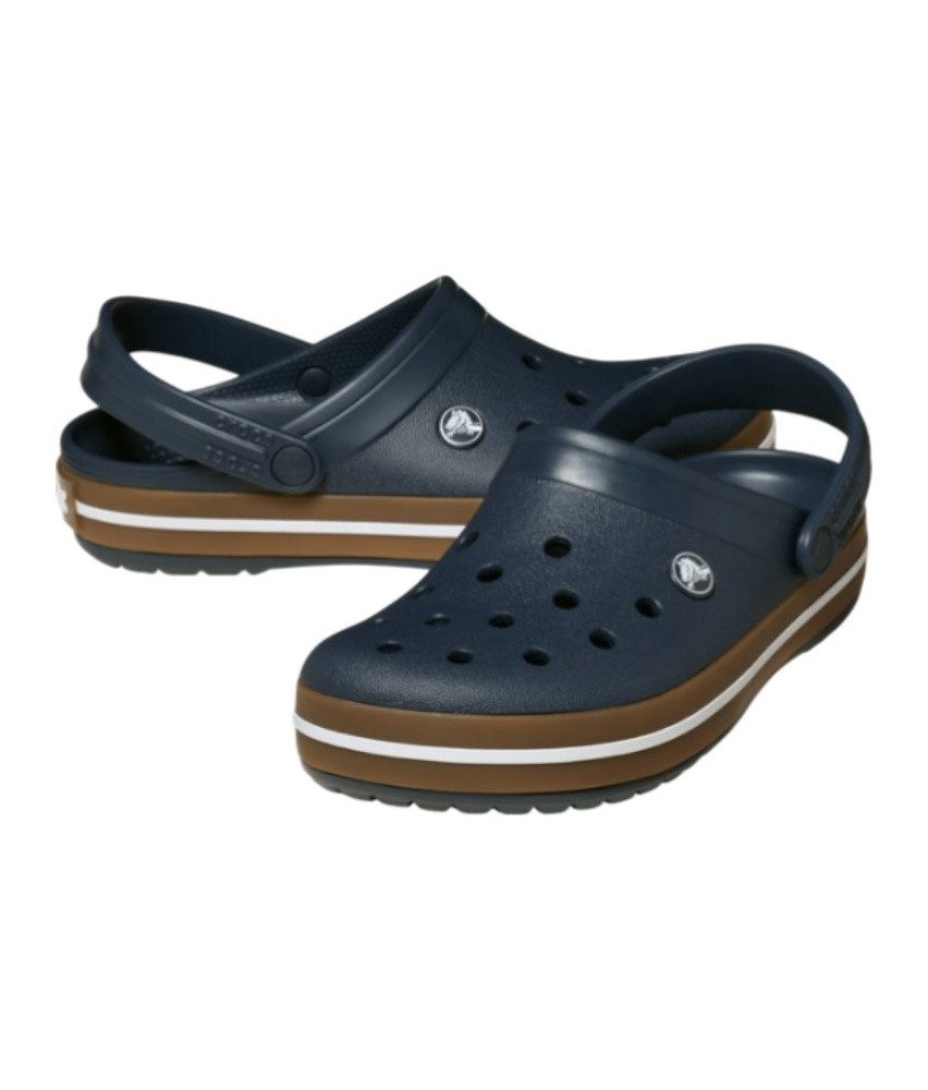 Crocs Sandale Crocband Gum Clog navyblau -1 Paar Badeschuh