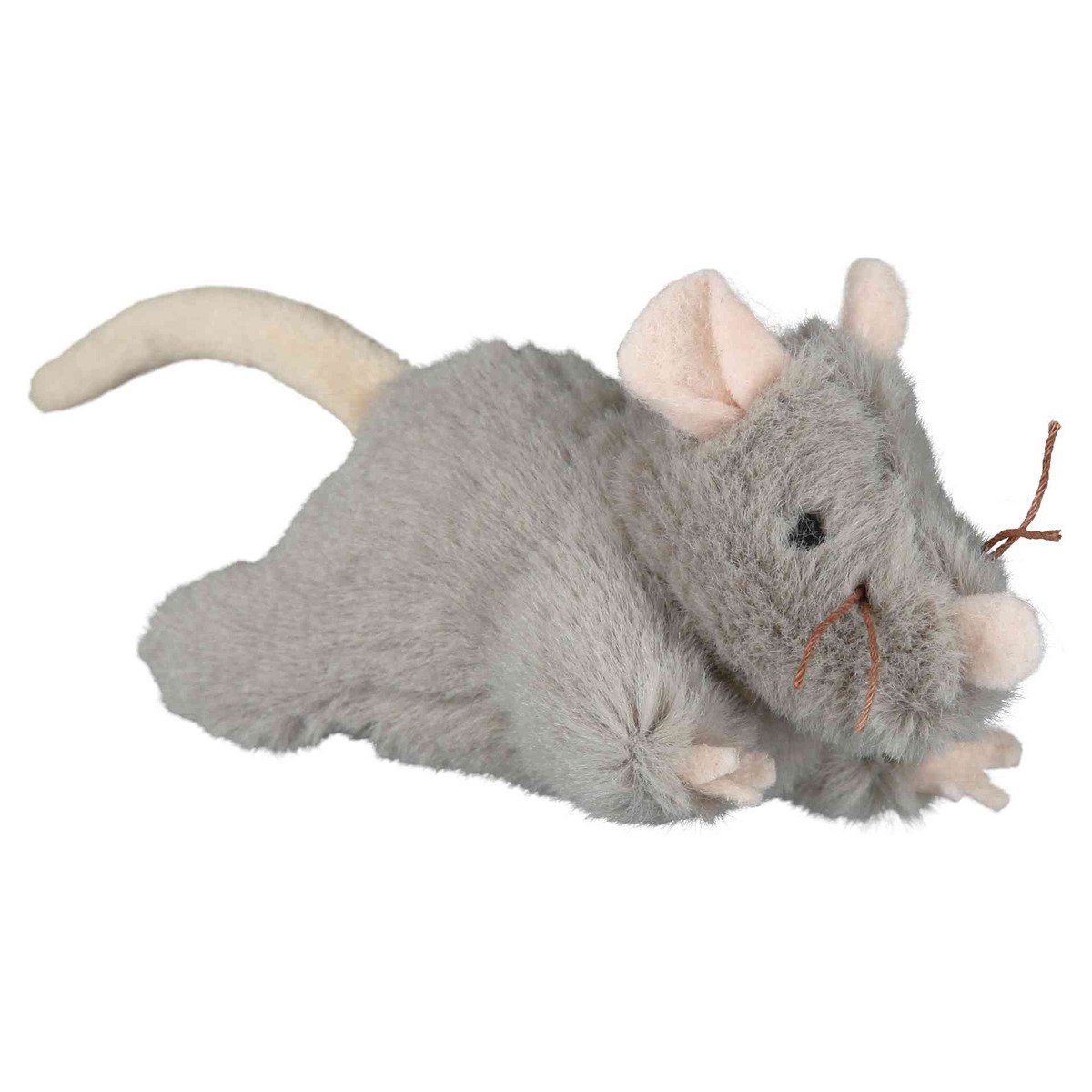 TRIXIE Tierkuscheltier Maus, Plüsch für Katzen
