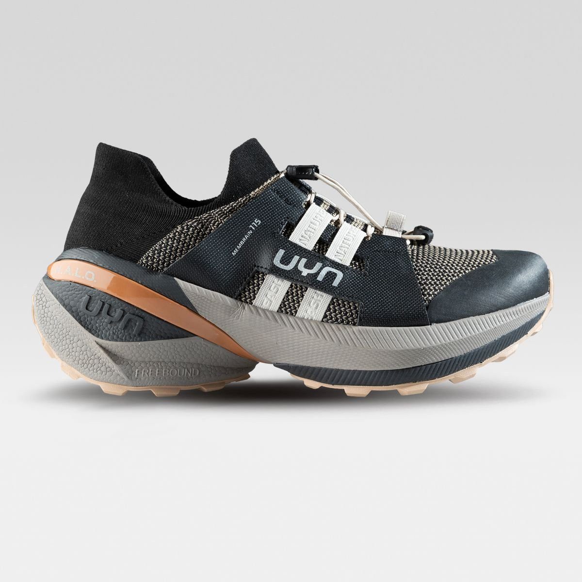 UYN Wanderschuhe Pathway Mid (leicht, stabil, wasserfest) braun Herren Sneaker
