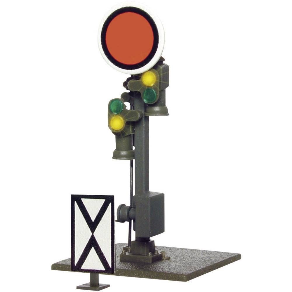 Modelleisenbahn-Signal N Form-Vorsignal der DB, 2-begriffig