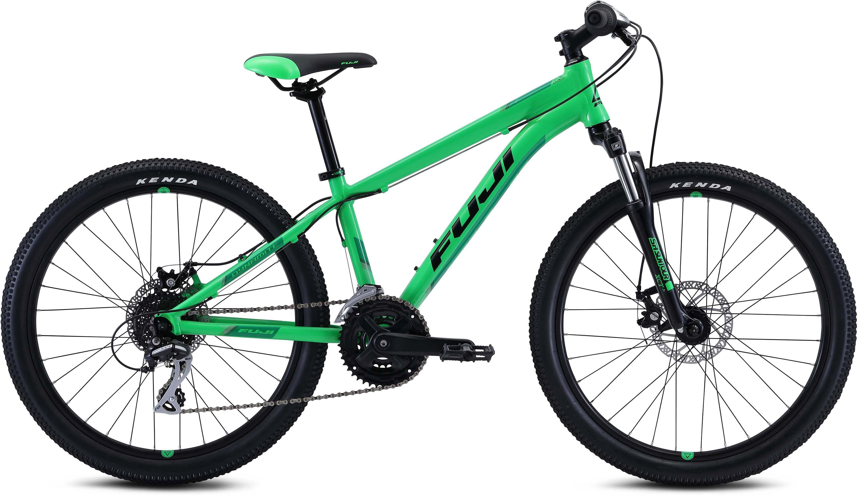 FUJI Bikes Jugendfahrrad Fuji Dynamite 24 Pro Disc 24 Gang Shimano Acera Schaltwerk Kettenschaltung fur Damen und Herren Kettenschaltung