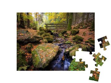 puzzleYOU Puzzle Silberbachtal: der Teutoburger Wald, Detmold, 48 Puzzleteile, puzzleYOU-Kollektionen Nordrhein-Westfalen