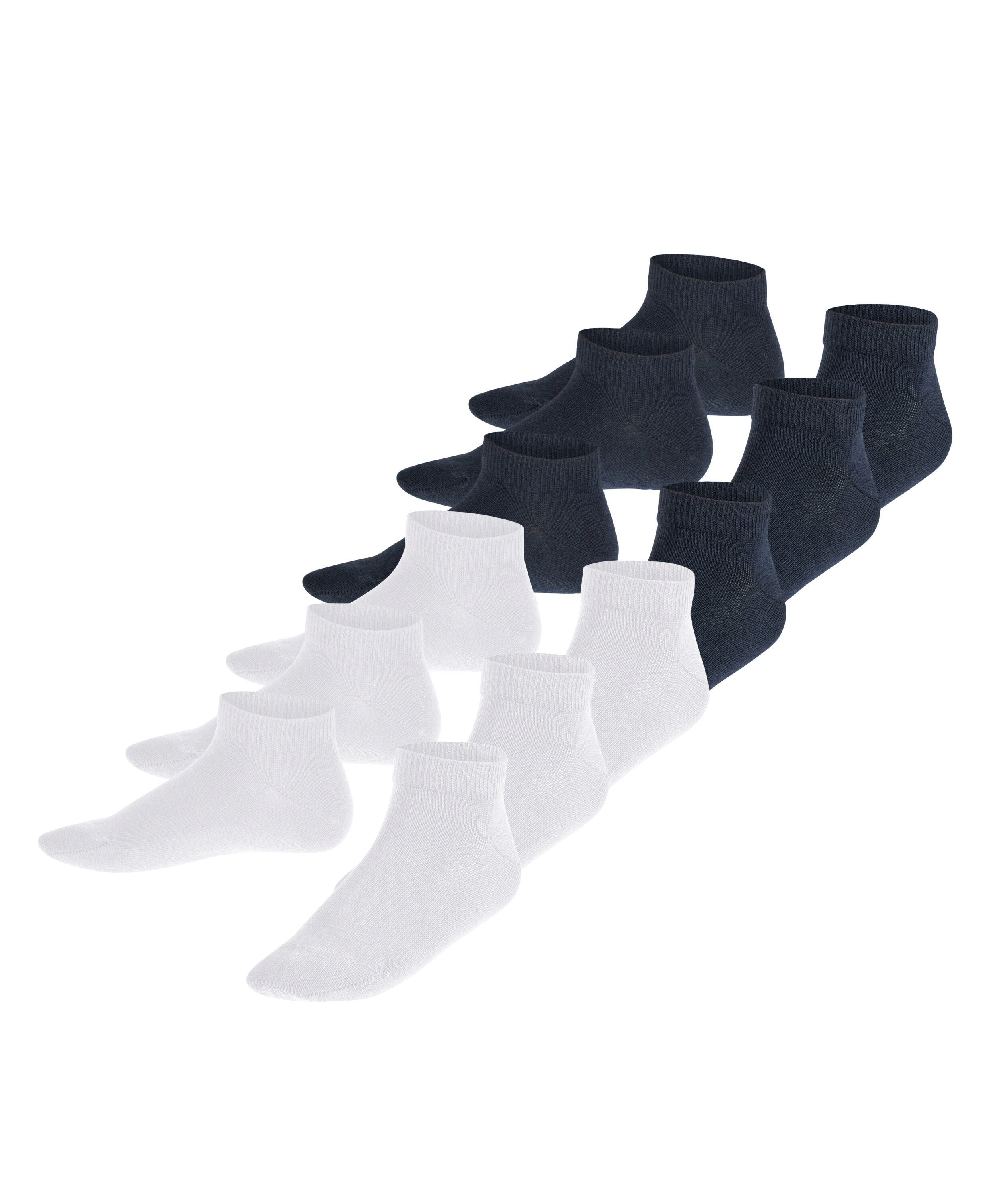 FALKE Sneakersocken Happy 6-Pack (6-Paar) Set aus 6 Paar Baumwollsneakern sortiment (0040)